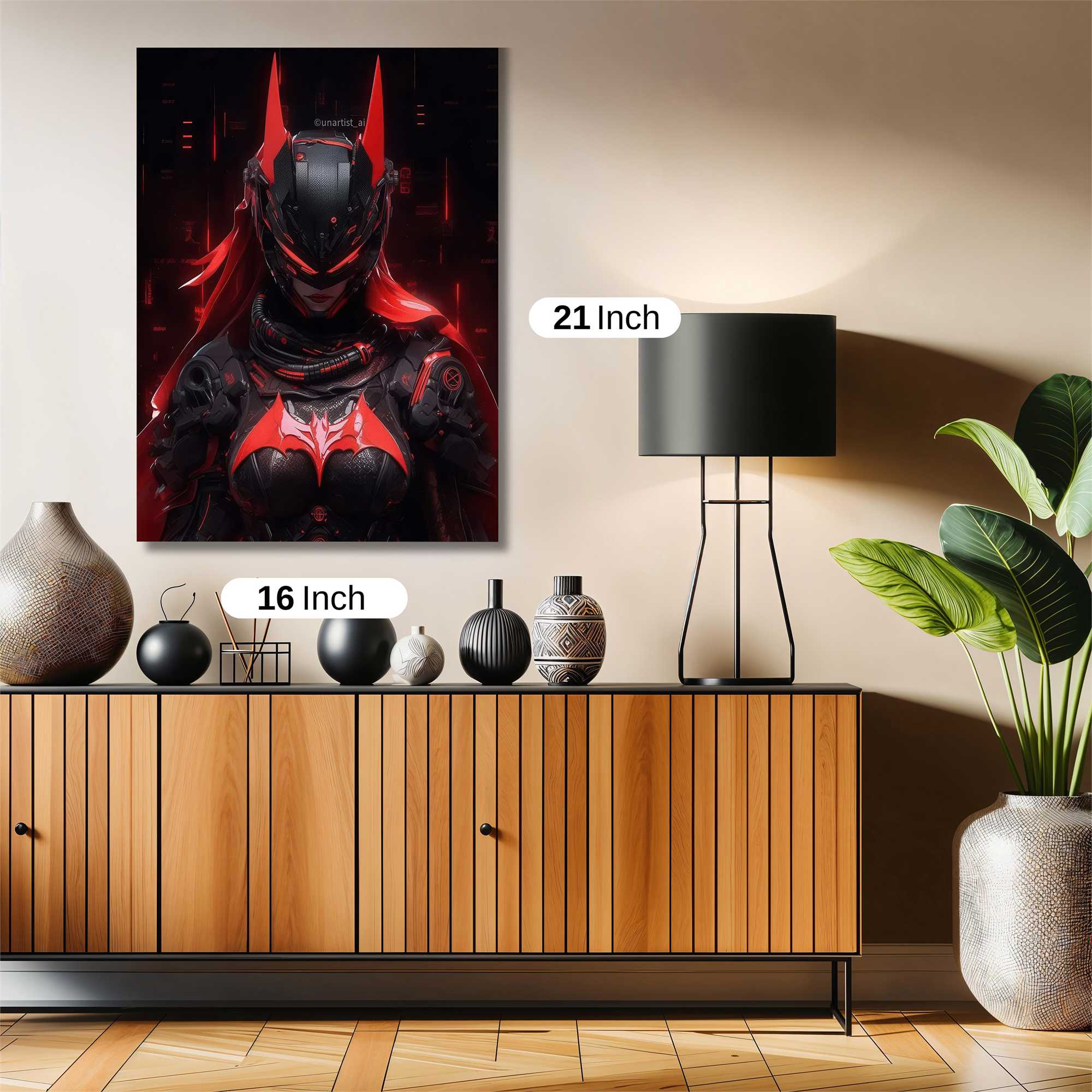 Batgirl Fierce Safe Wall Magnetic / M