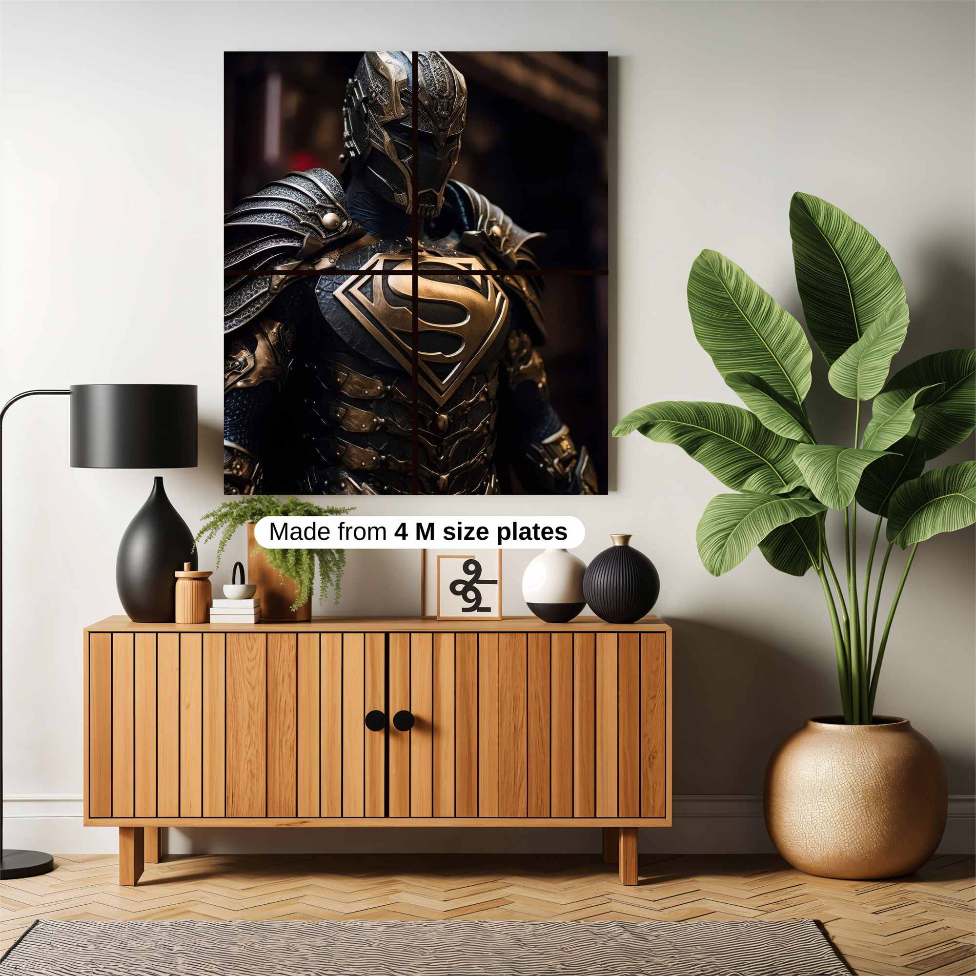 Superman Regal Safe Wall Magnetic / M