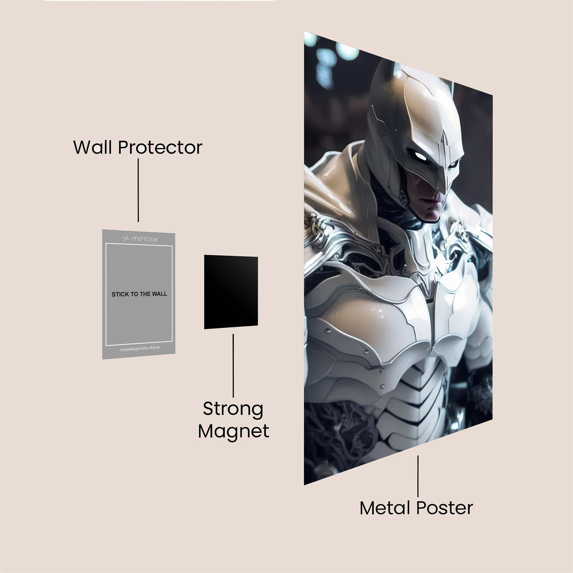 Knight Serene Safe Wall Magnetic / M