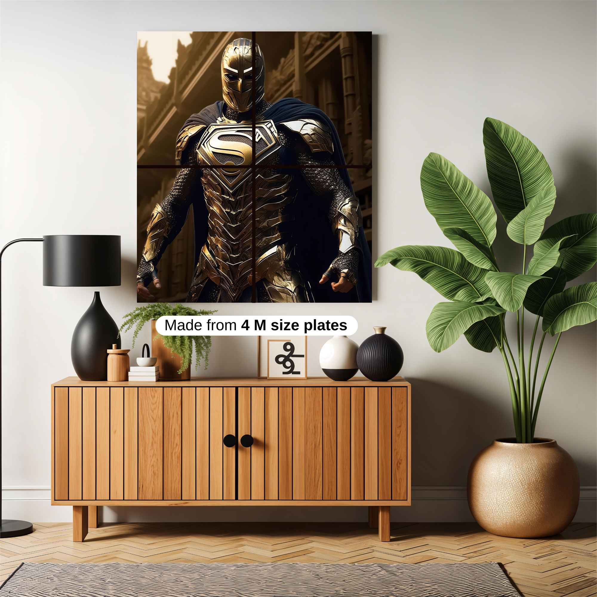 Superman Regal Safe Wall Magnetic / M