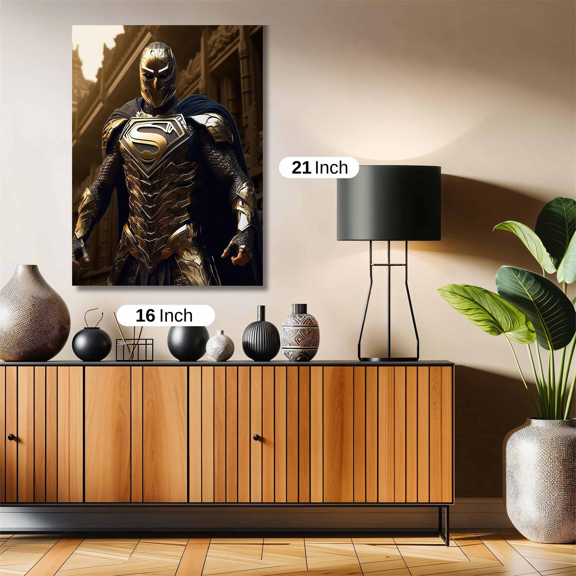 Superman Regal Safe Wall Magnetic / M