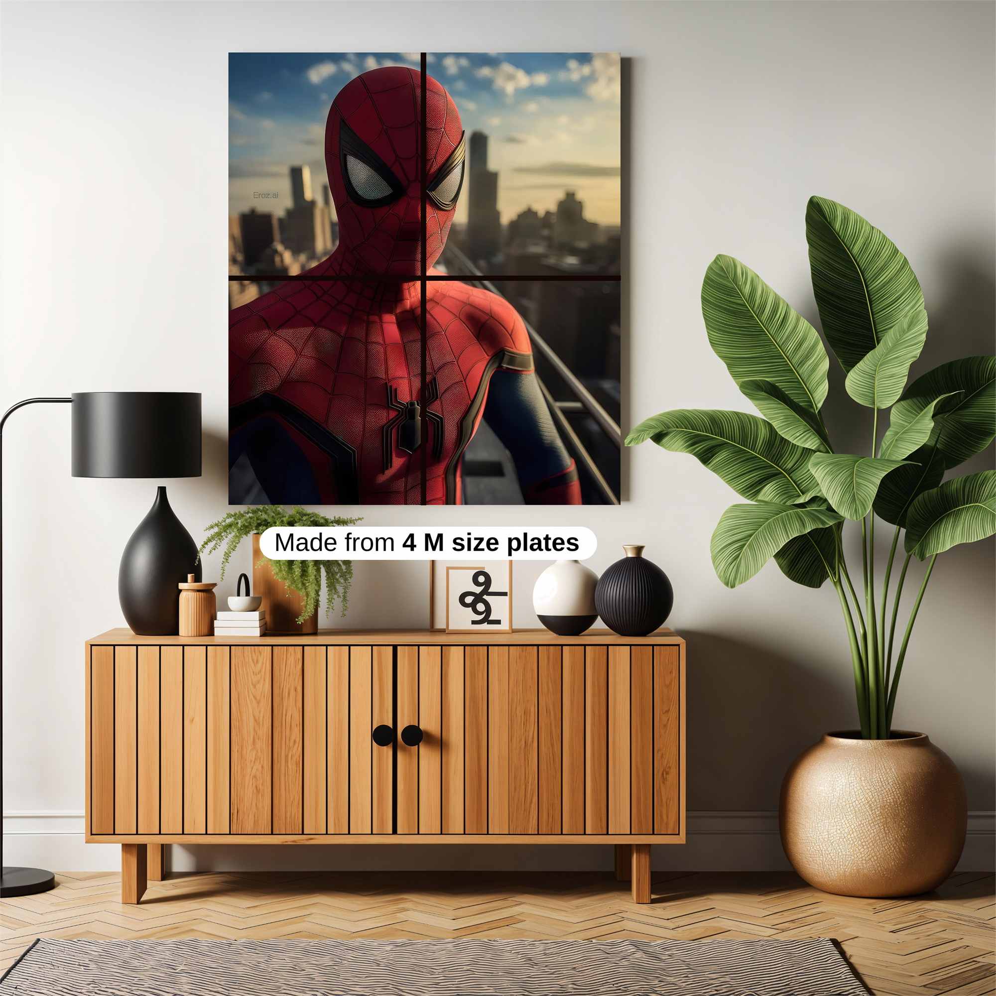 Spider Twilight Safe Wall Magnetic / M
