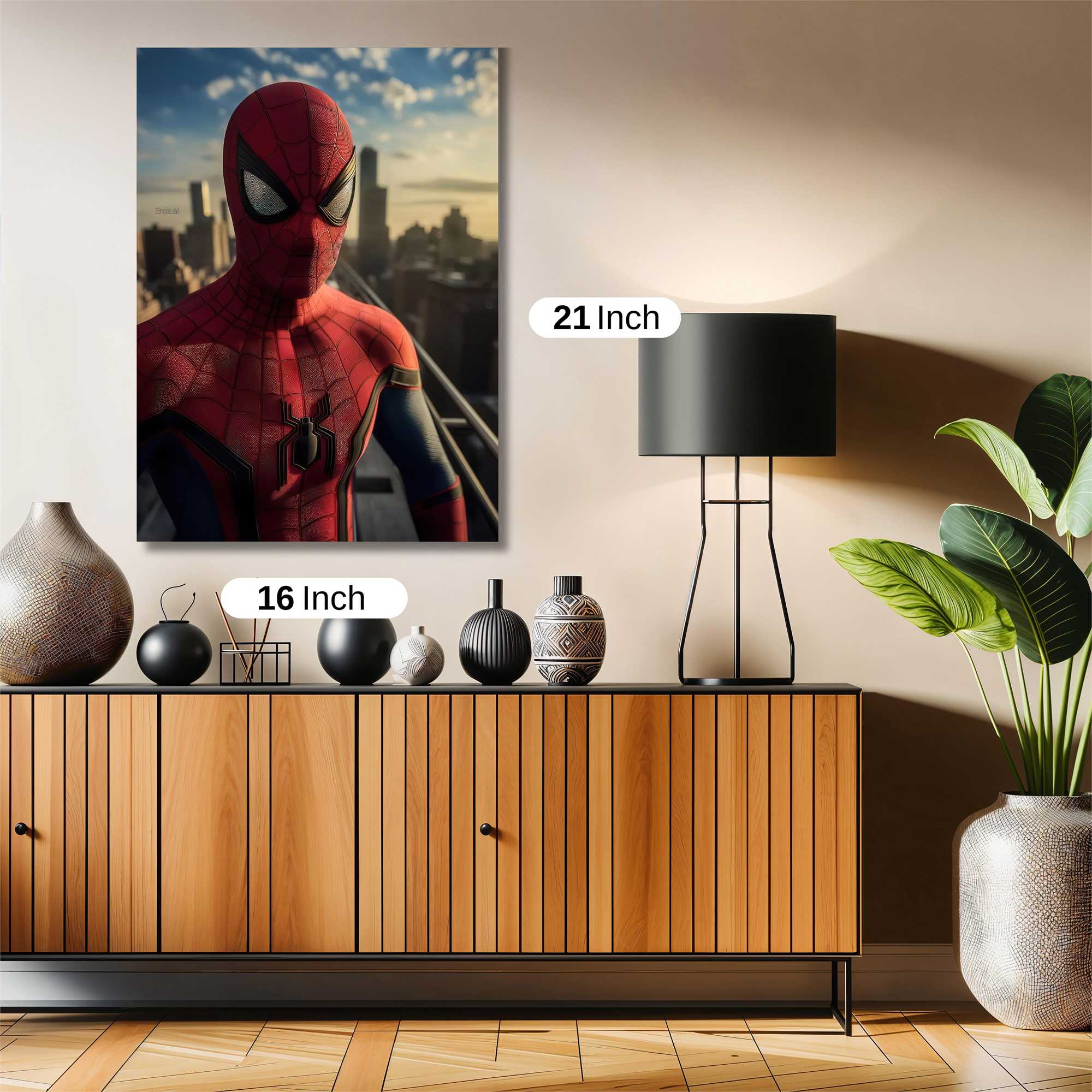 Spider Twilight Safe Wall Magnetic / M
