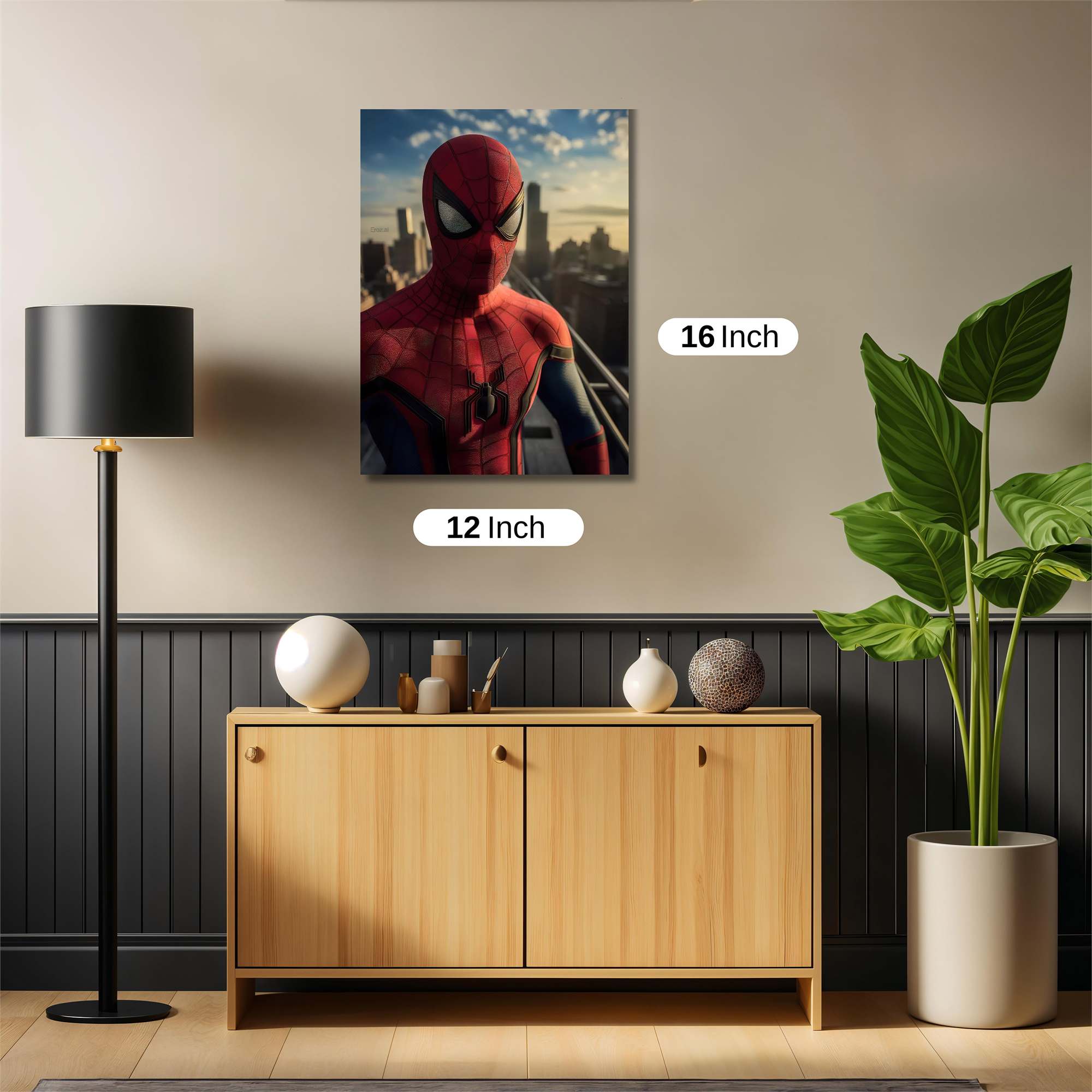 Spider Twilight Safe Wall Magnetic / M