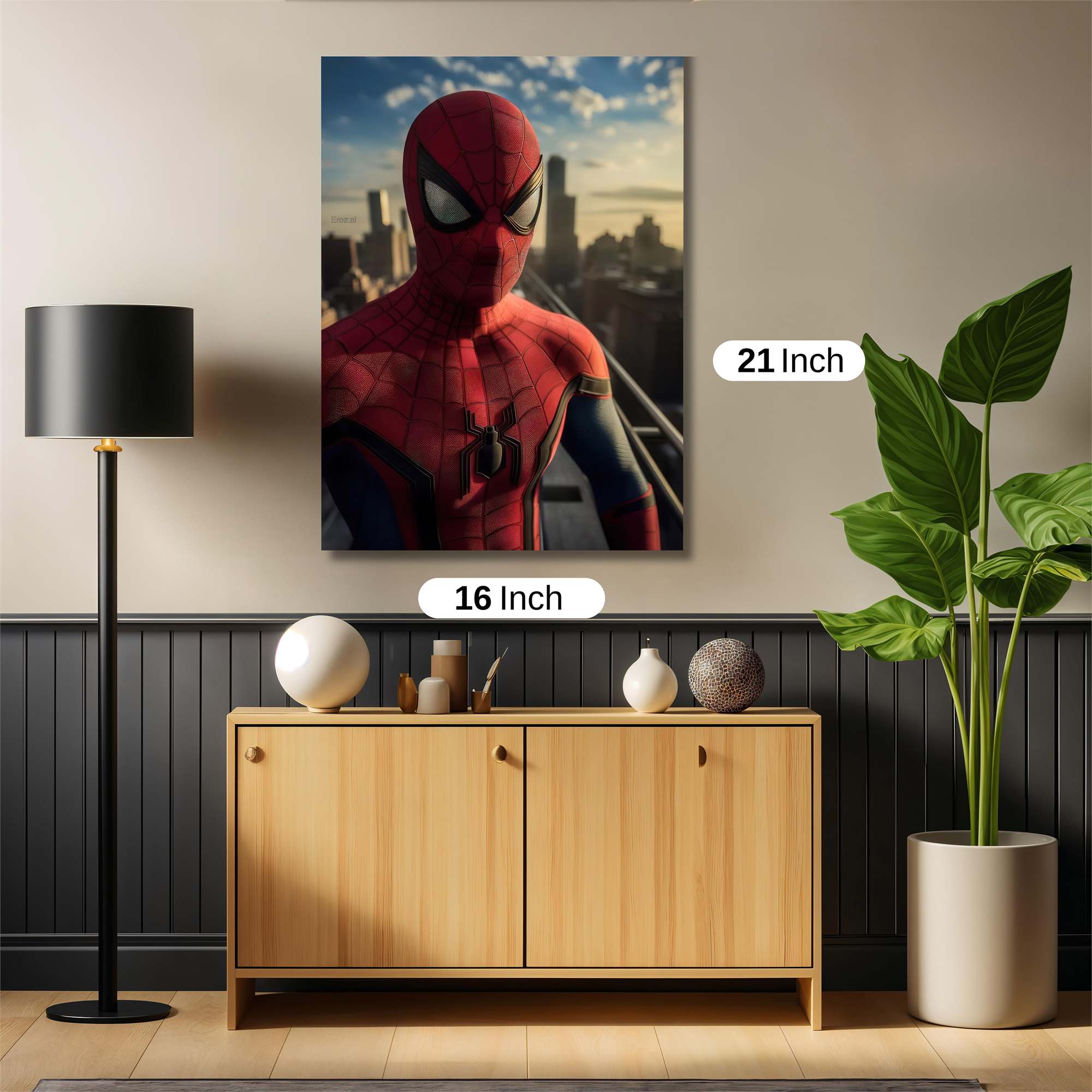 Spider Twilight Safe Wall Magnetic / M