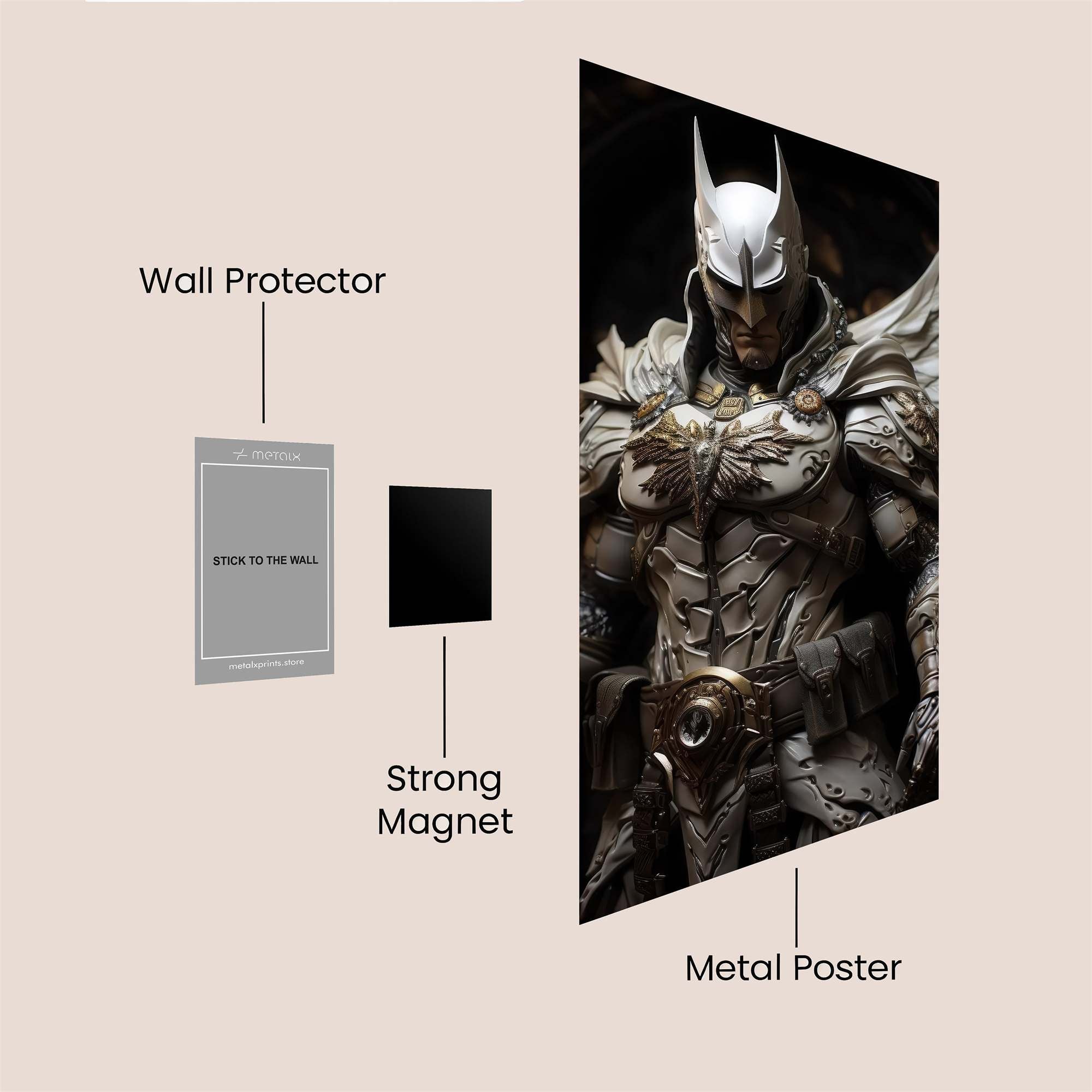Batman Divine Safe Wall Magnetic / M
