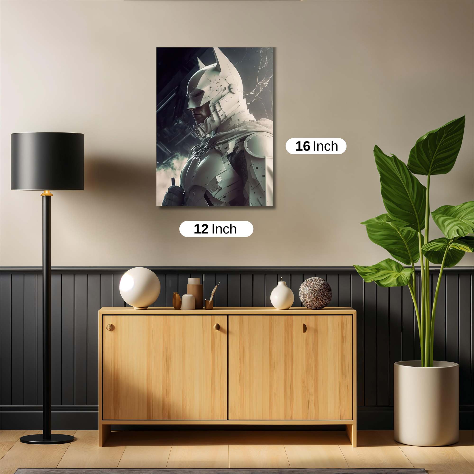 Batman Resolute Safe Wall Magnetic / M
