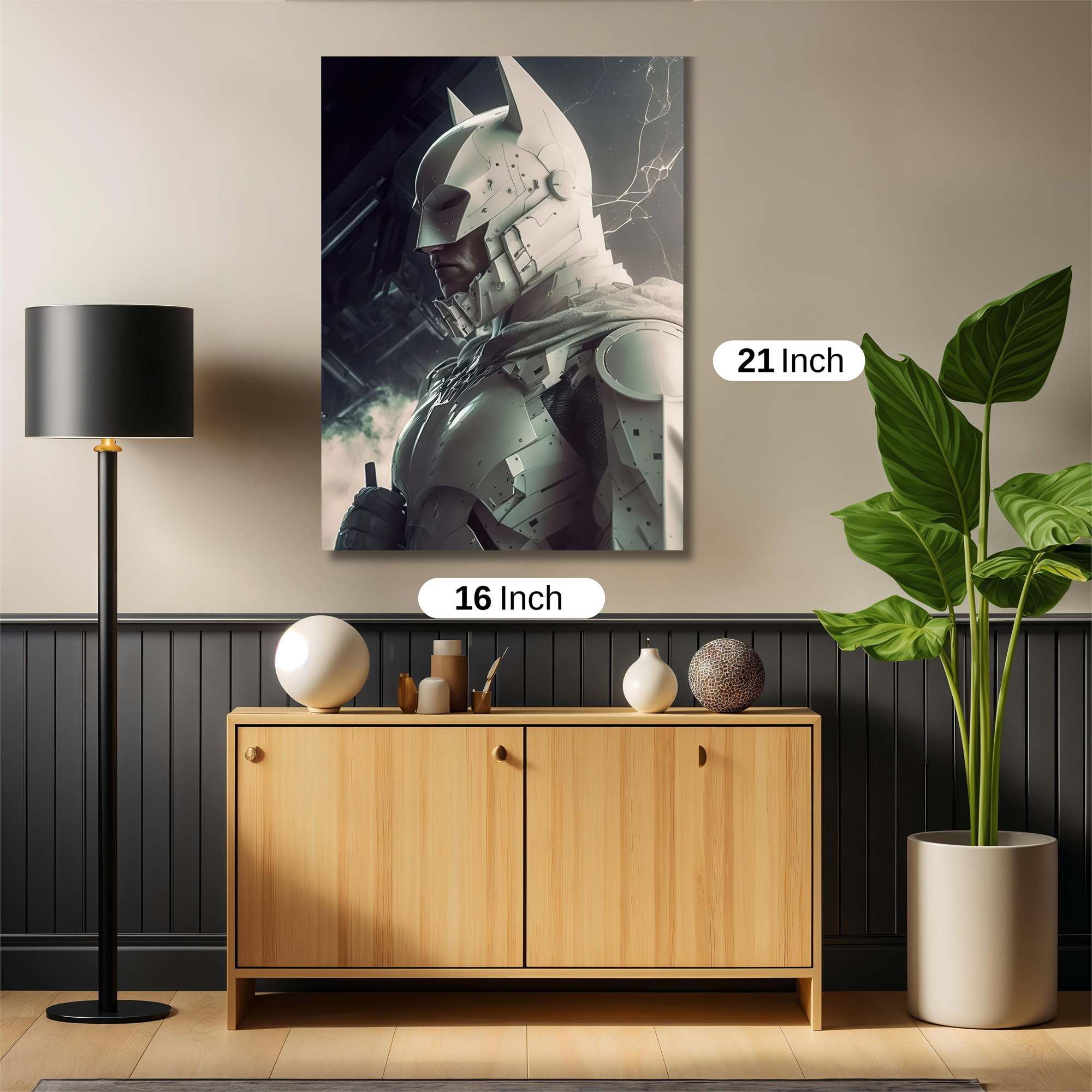Batman Resolute Safe Wall Magnetic / M