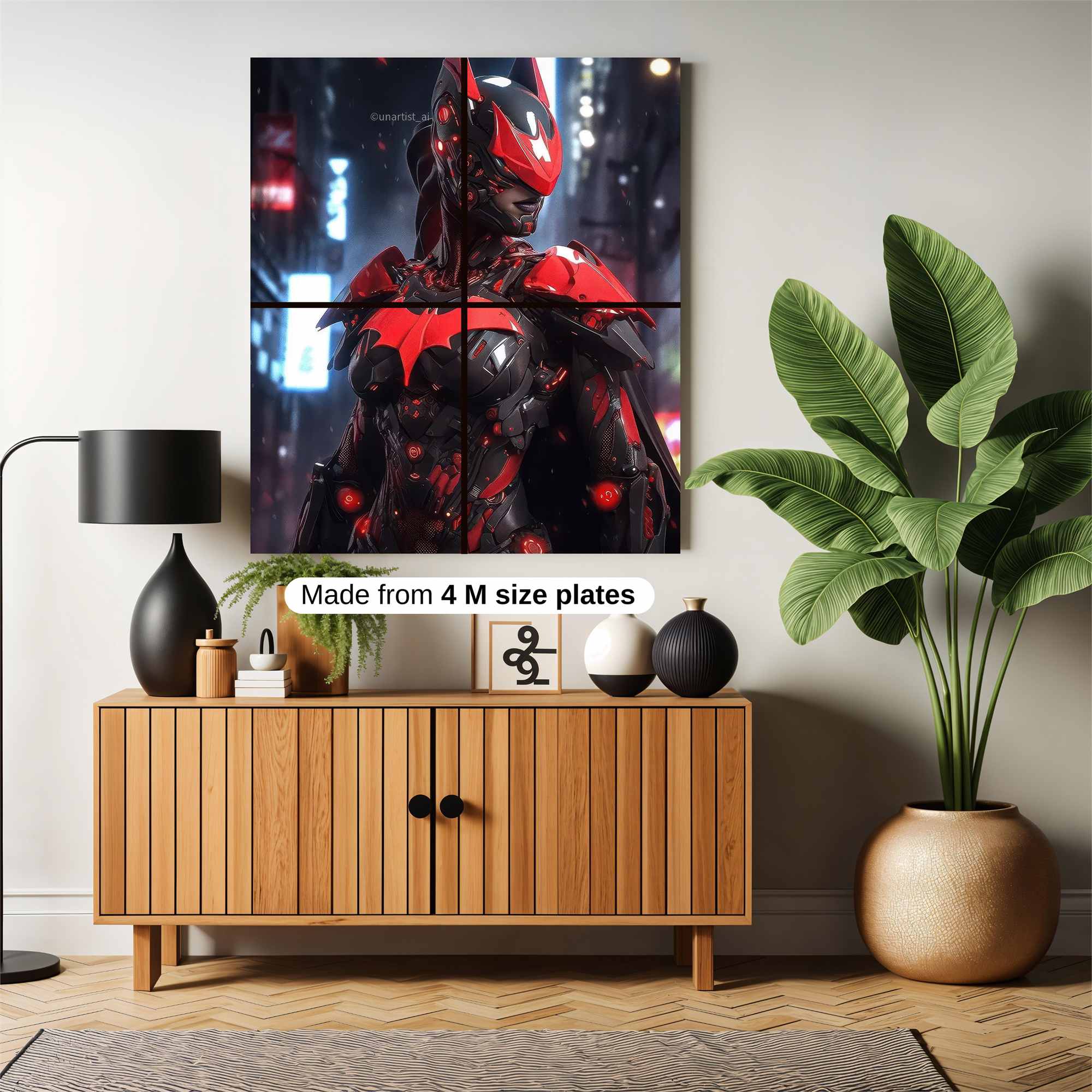 Batwoman Fierce Safe Wall Magnetic / M