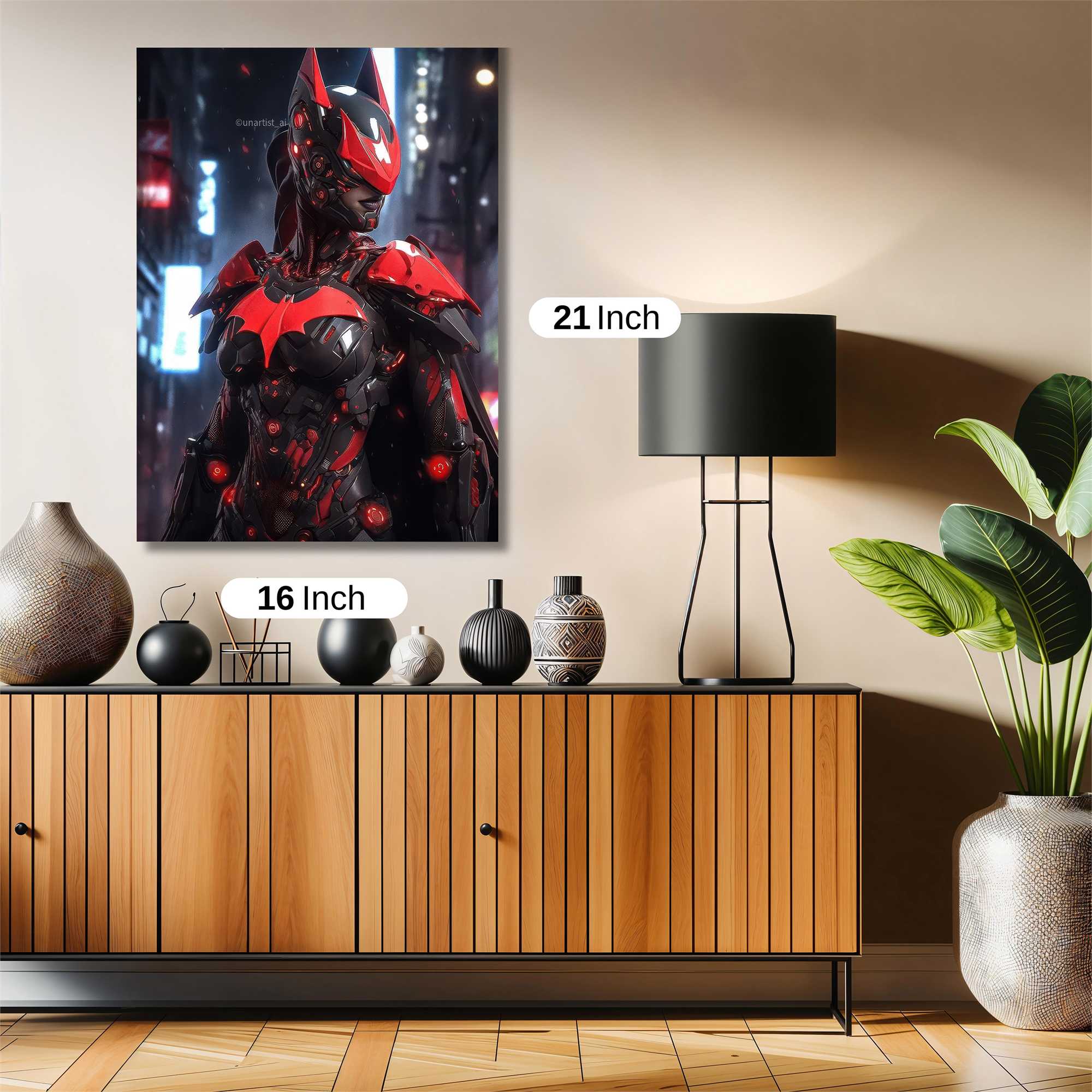 Batwoman Fierce Safe Wall Magnetic / M