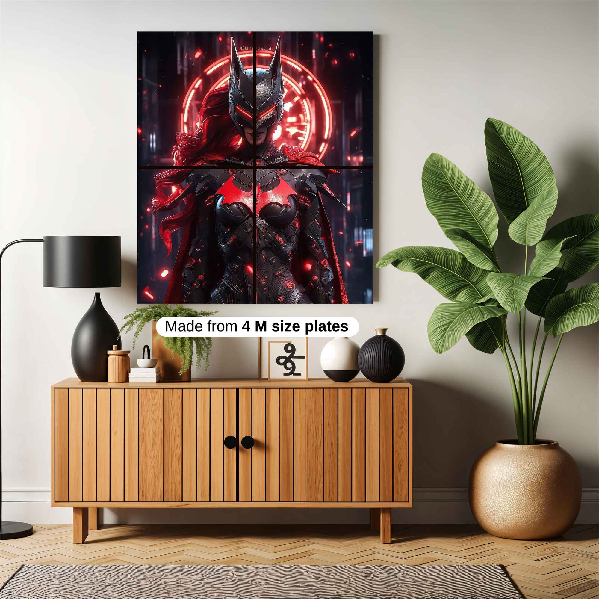 Batwoman Fierce Safe Wall Magnetic / M