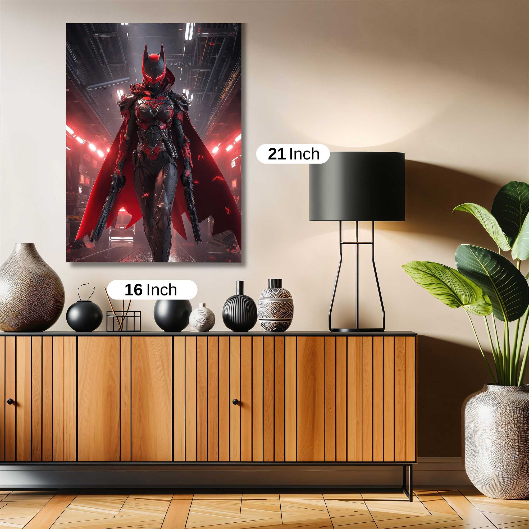 Batwoman Intense Safe Wall Magnetic / M