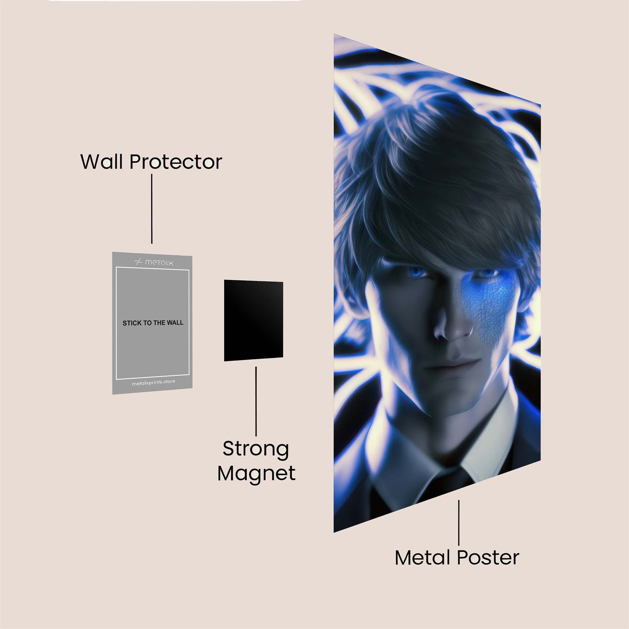 Agent Enigmatic Safe Wall Magnetic / M