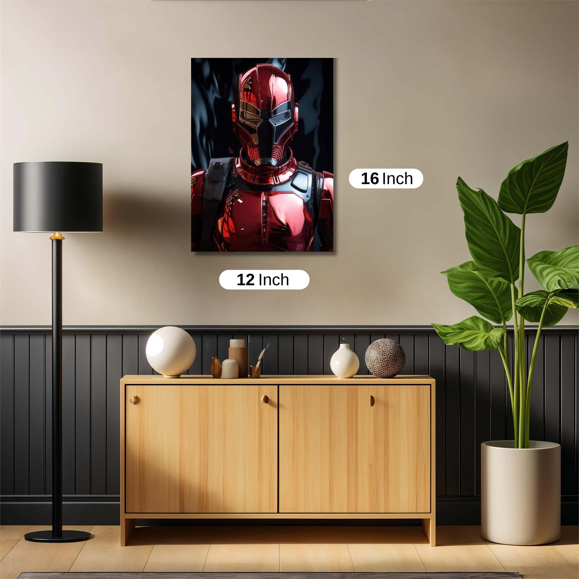 Red Menace Safe Wall Magnetic / M