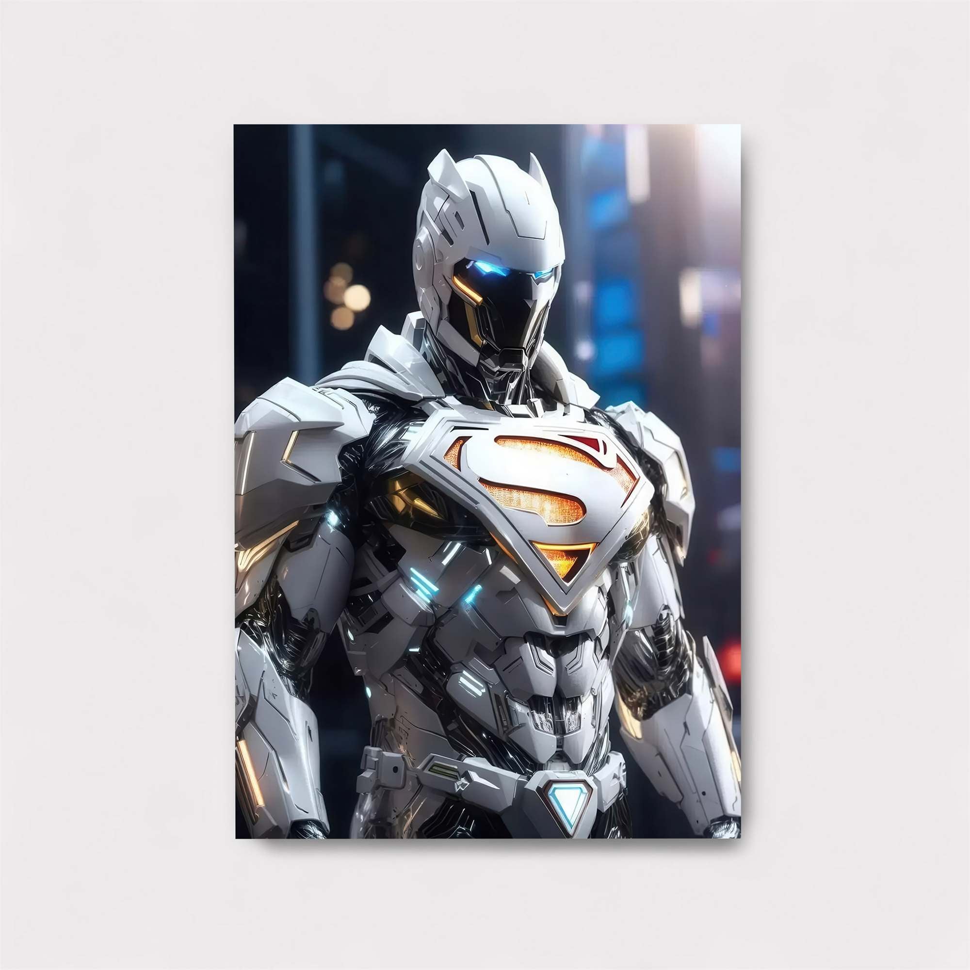 Superman Futuristic Safe Wall Magnetic / M