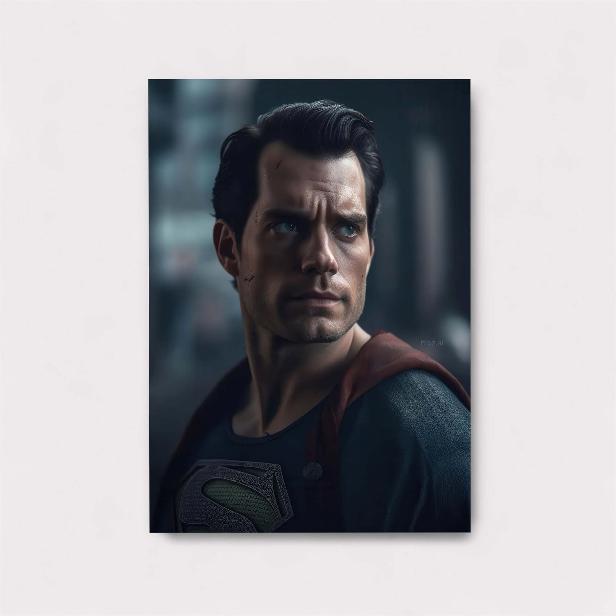Superman Brooding Safe Wall Magnetic / M