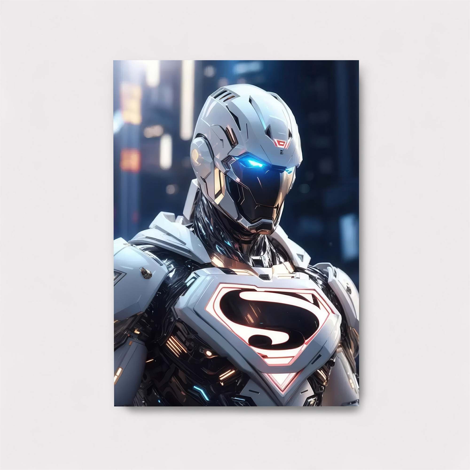 Superman Futuristic Safe Wall Magnetic / M