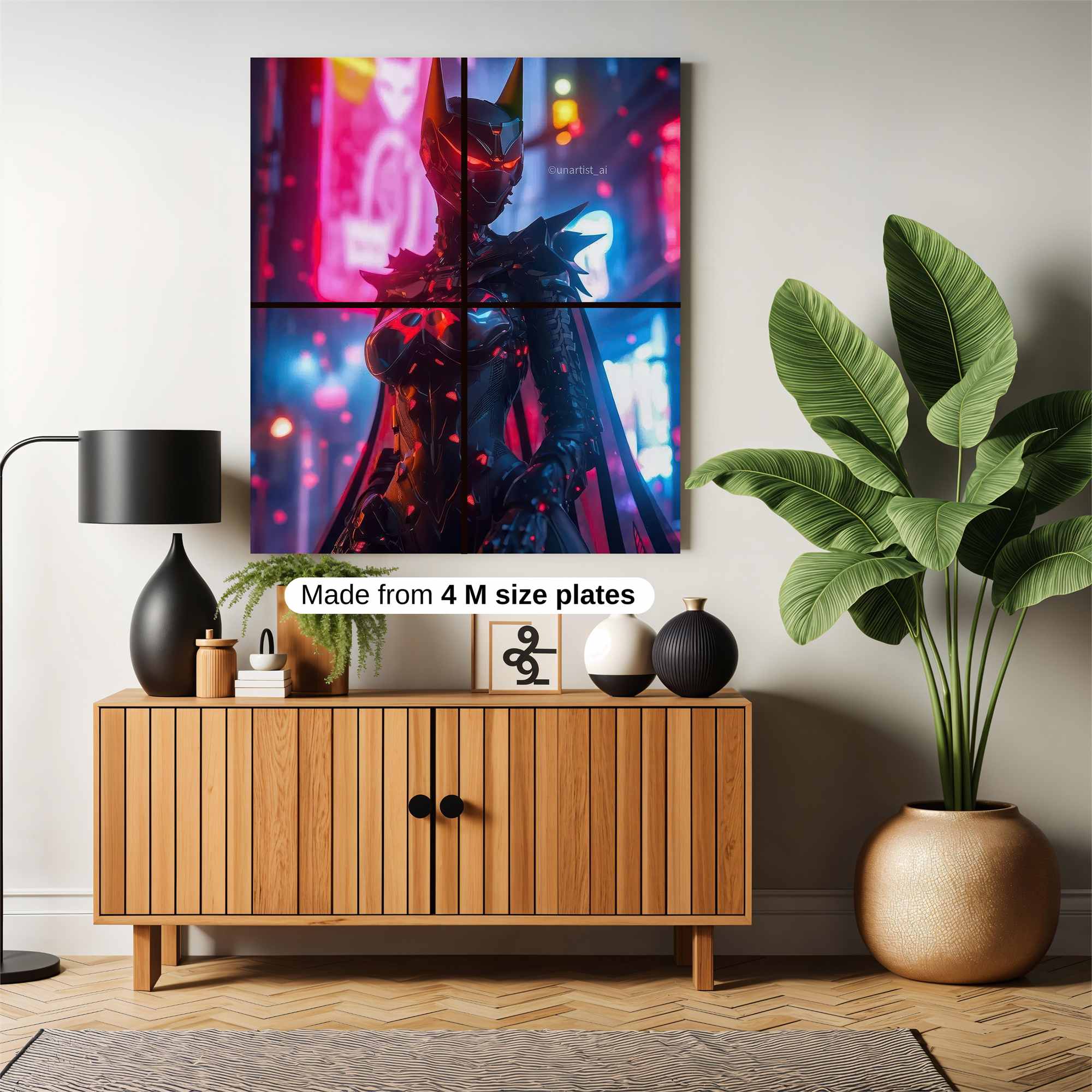 Batwoman Neon Safe Wall Magnetic / M