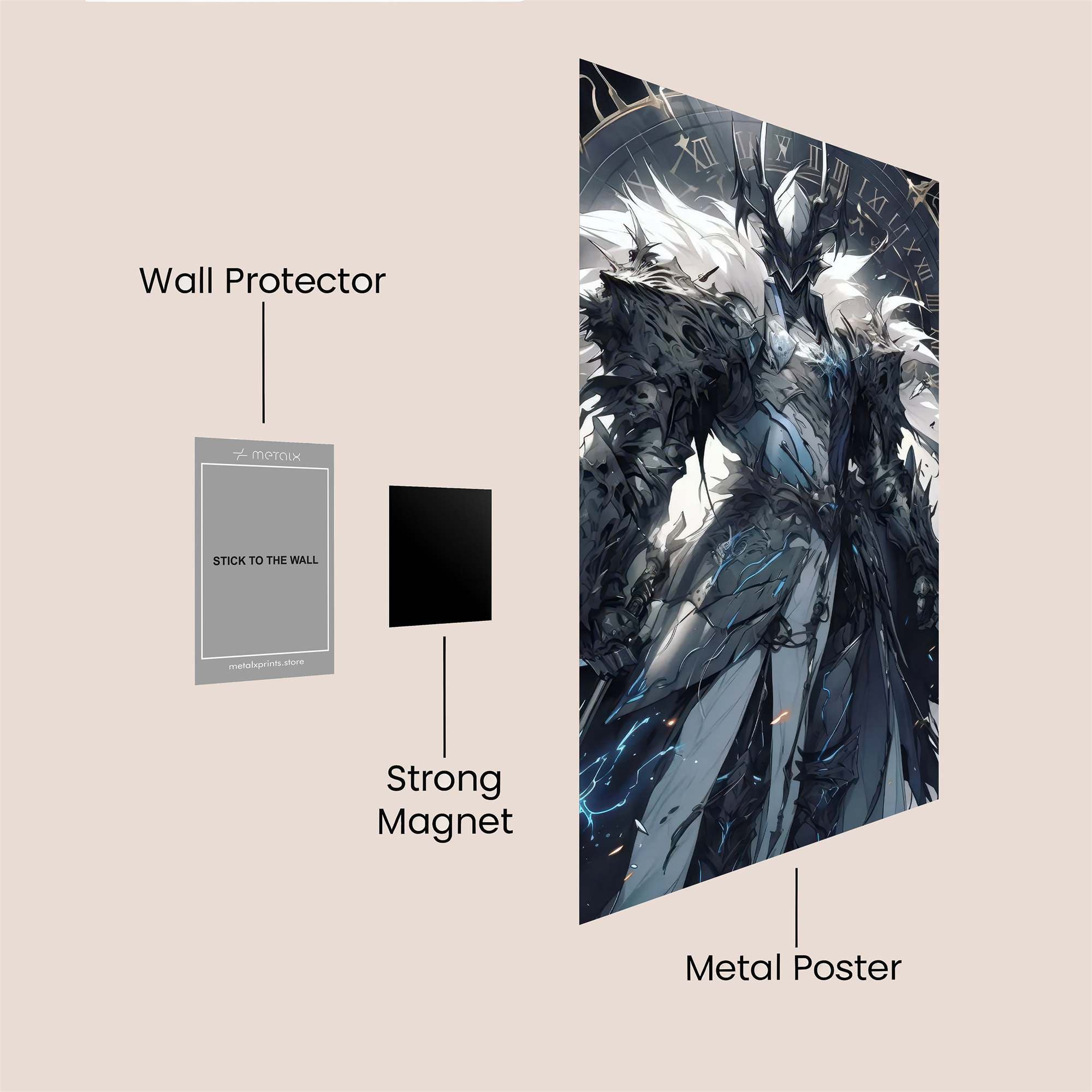 Knight Tempest Safe Wall Magnetic / M