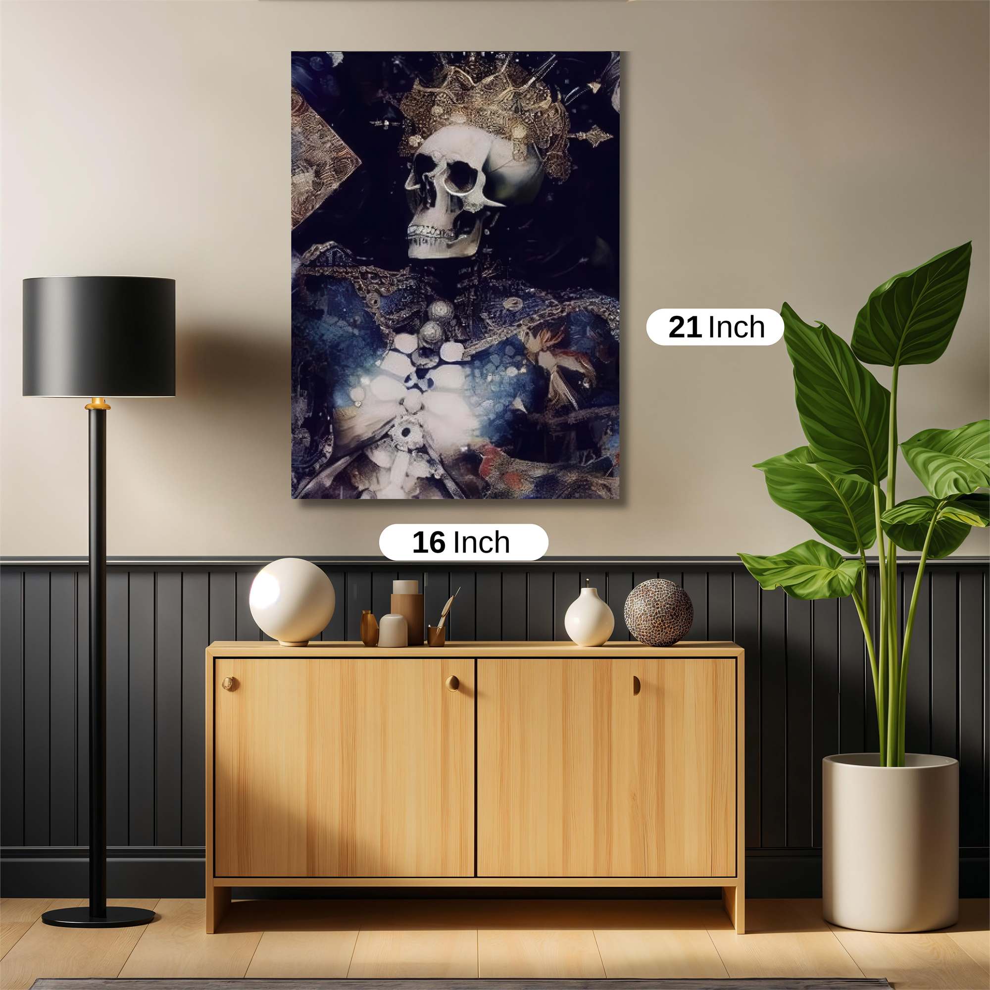 Skeleton Majesty Safe Wall Magnetic / M