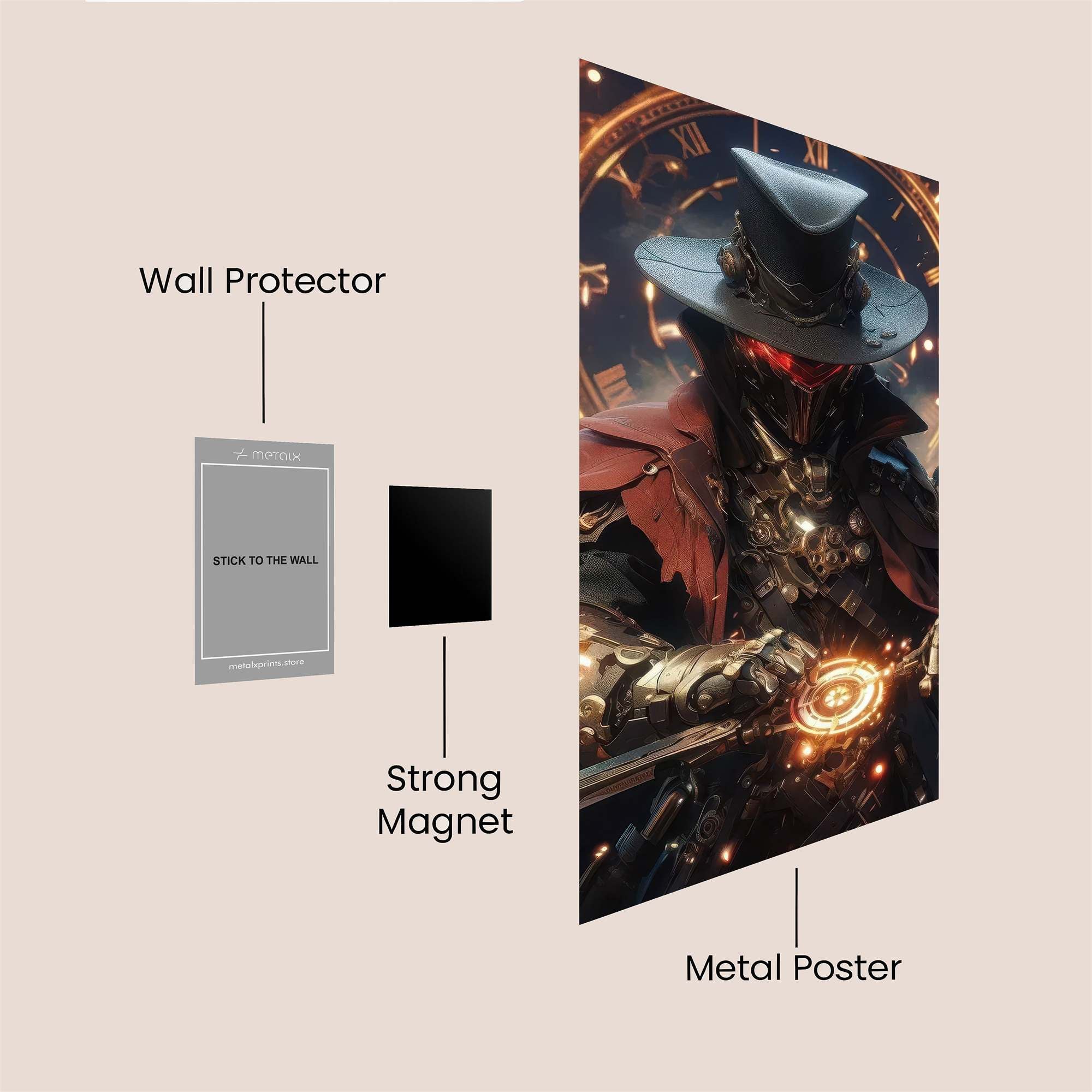 ChronoPhantom Safe Wall Magnetic / M