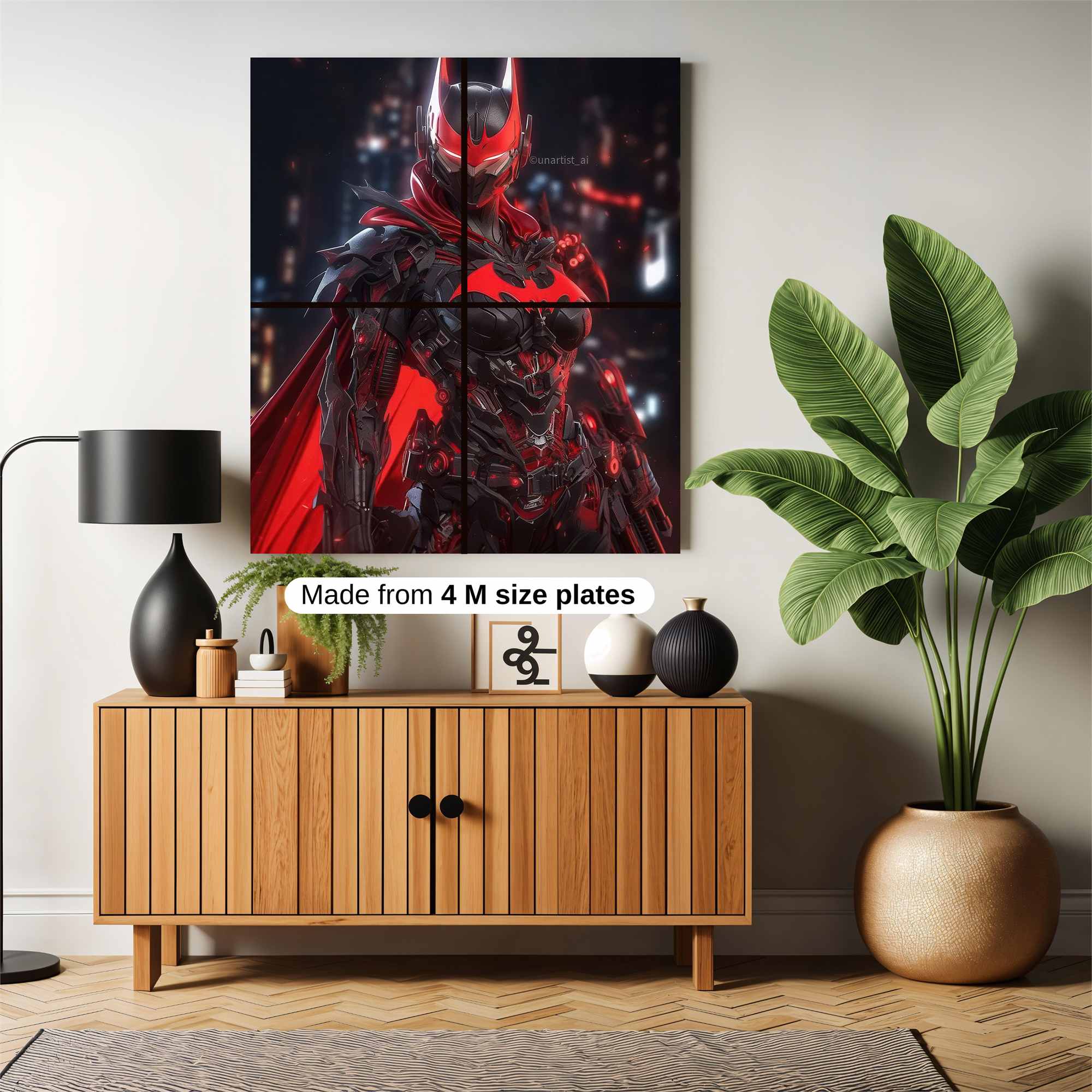 Batwoman Fierce Safe Wall Magnetic / M