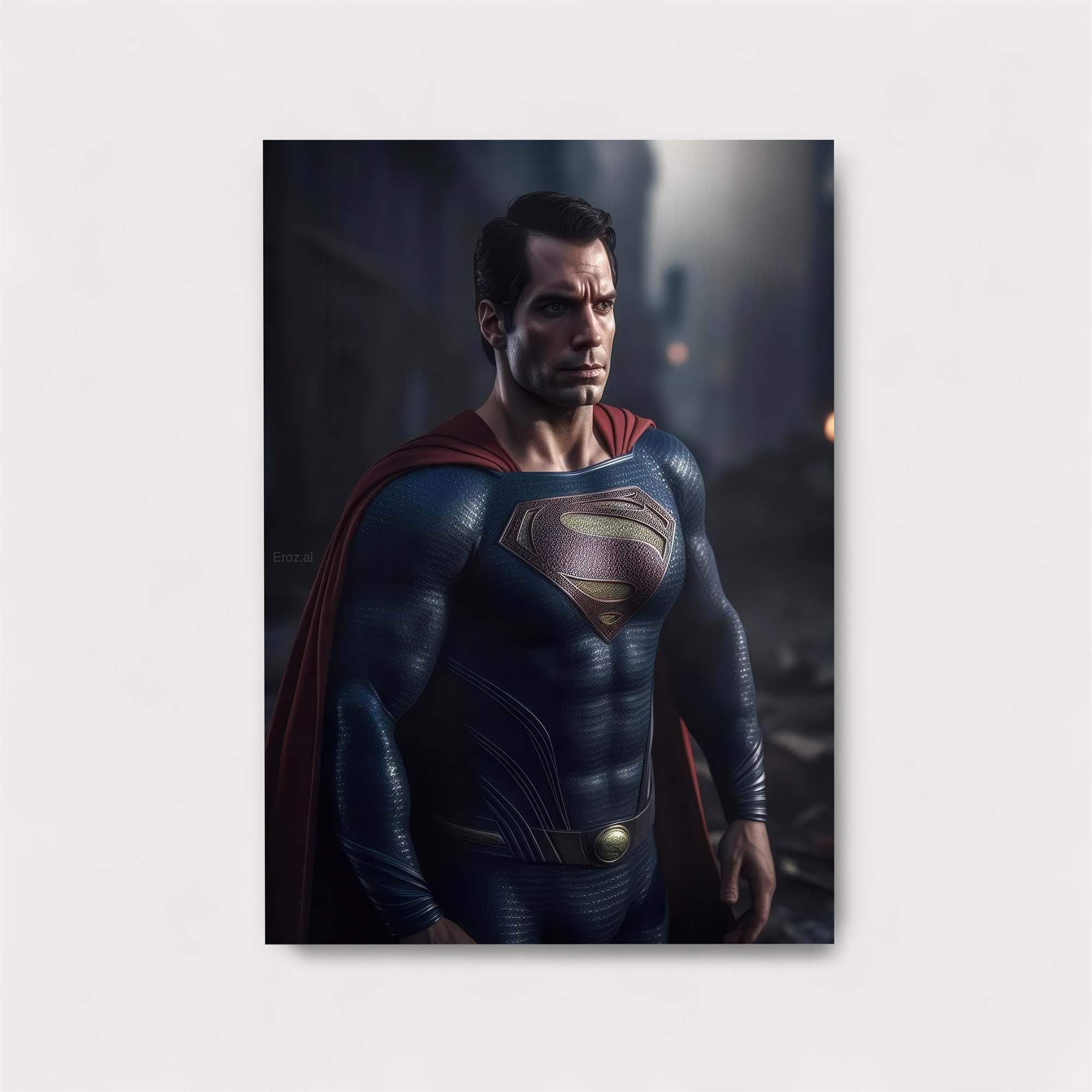 Superman Somber Safe Wall Magnetic / M
