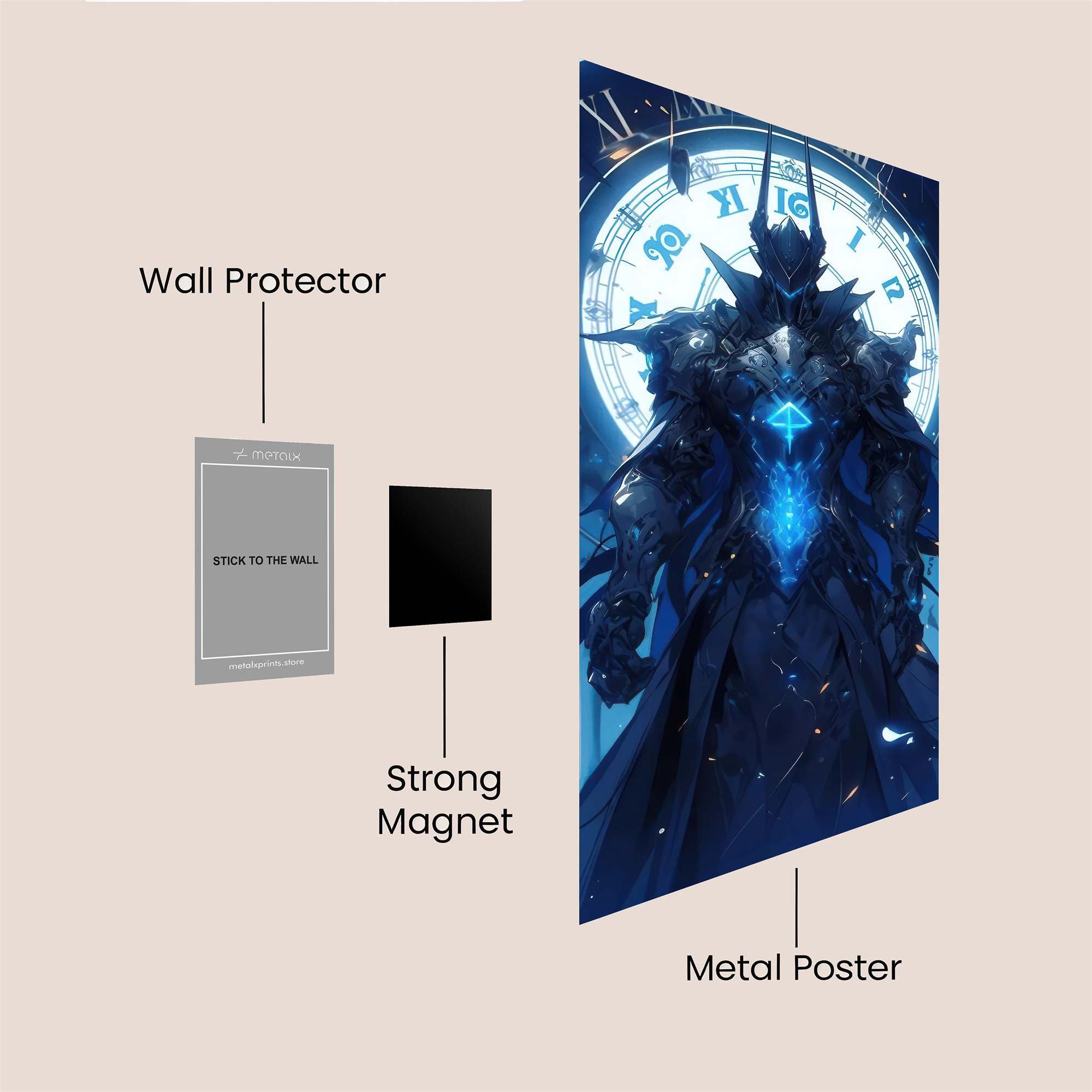 Chrono Enigma Safe Wall Magnetic / M