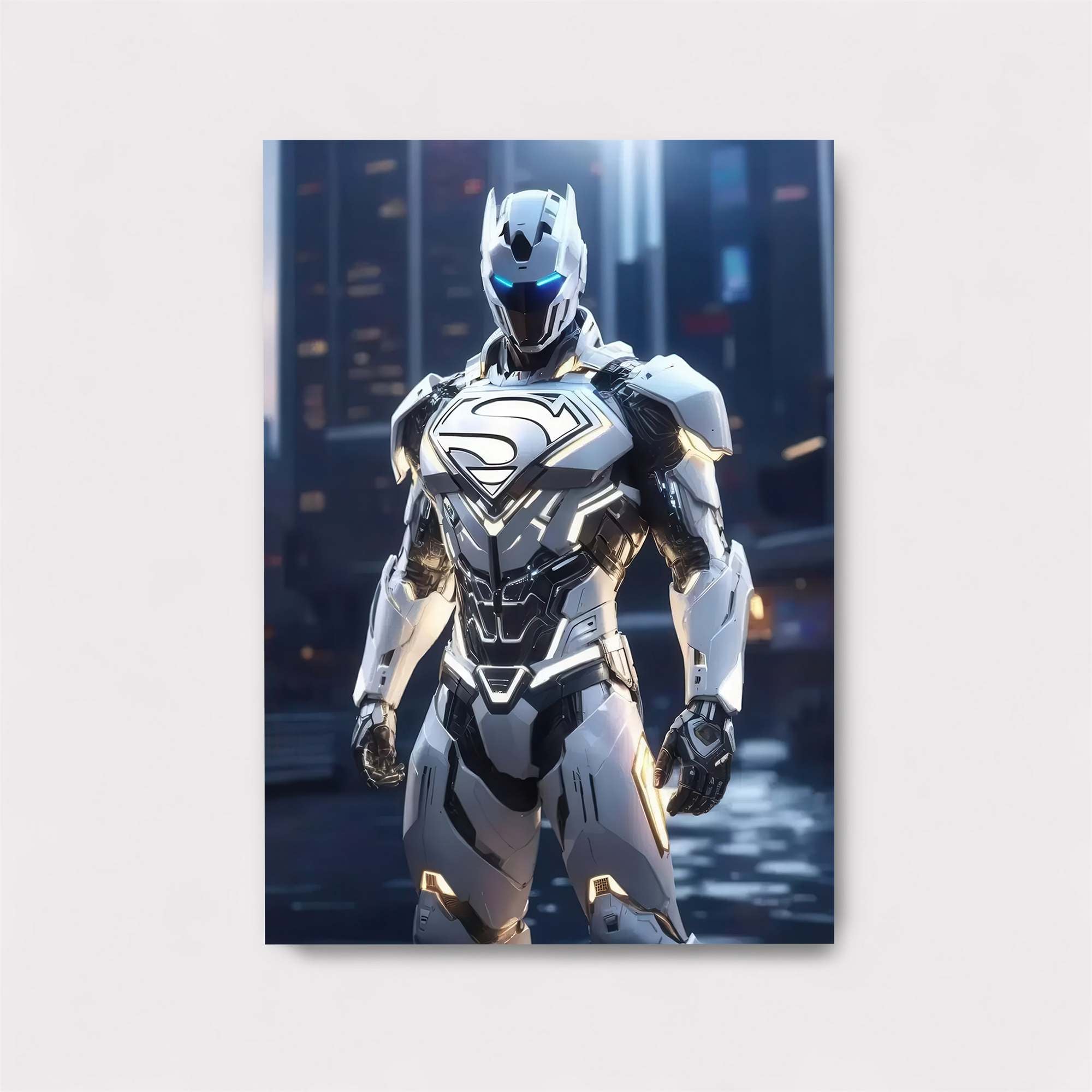 Superman Cybernetic Safe Wall Magnetic / M