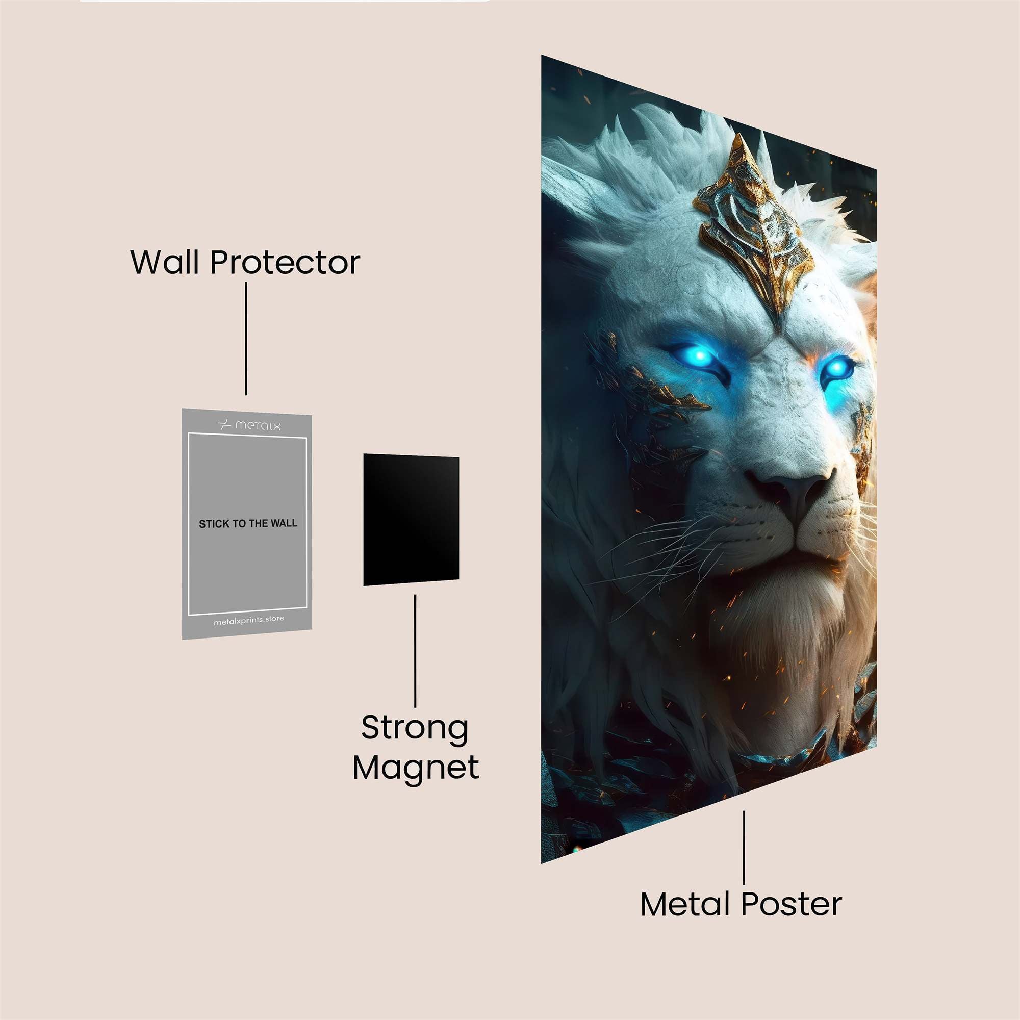 Frost Monarch Safe Wall Magnetic / M