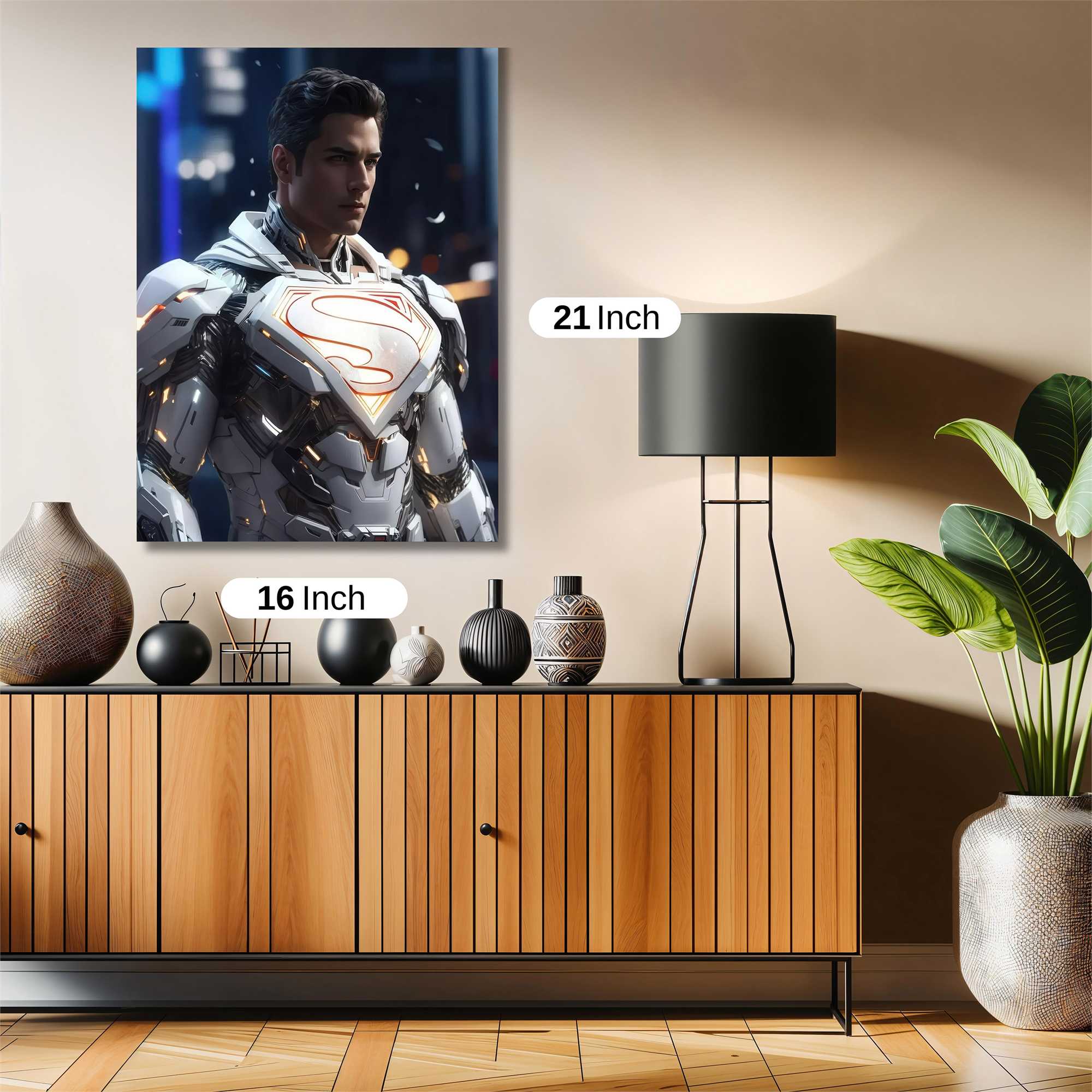 Superman Resolute Safe Wall Magnetic / M