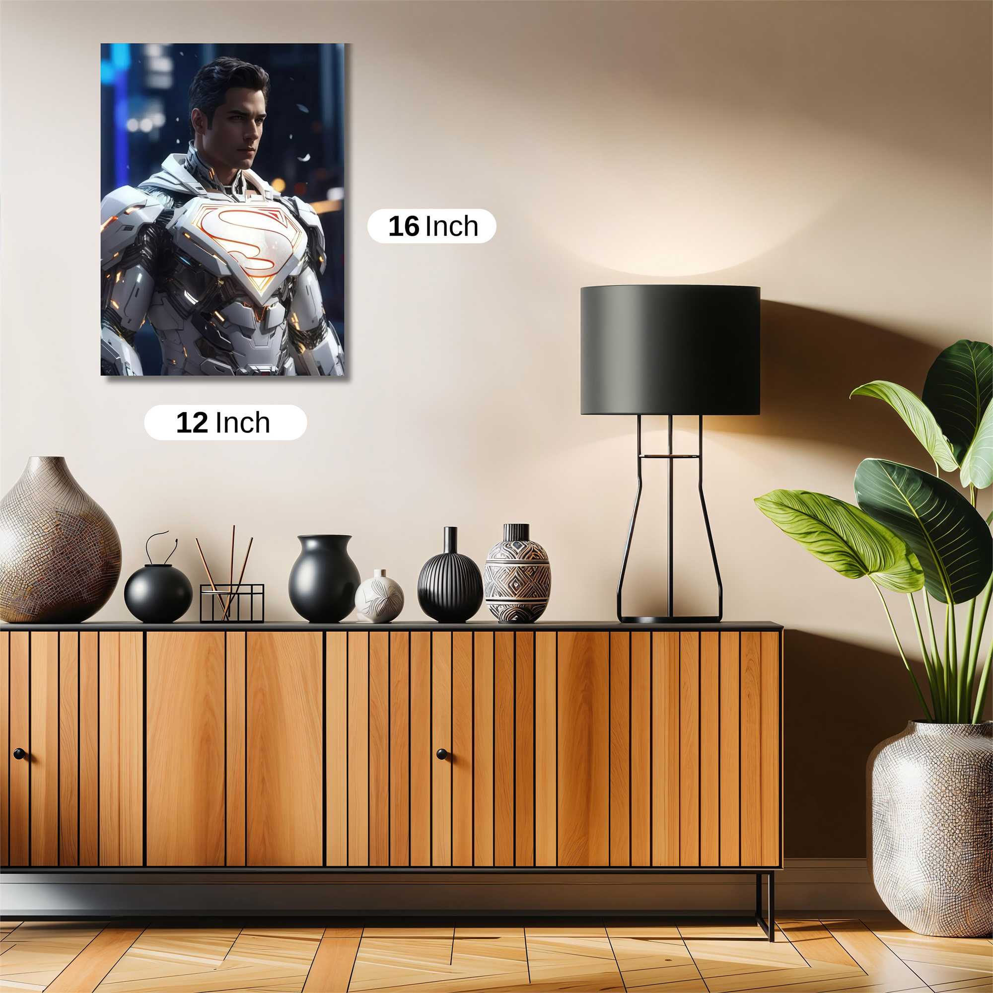 Superman Resolute Safe Wall Magnetic / M