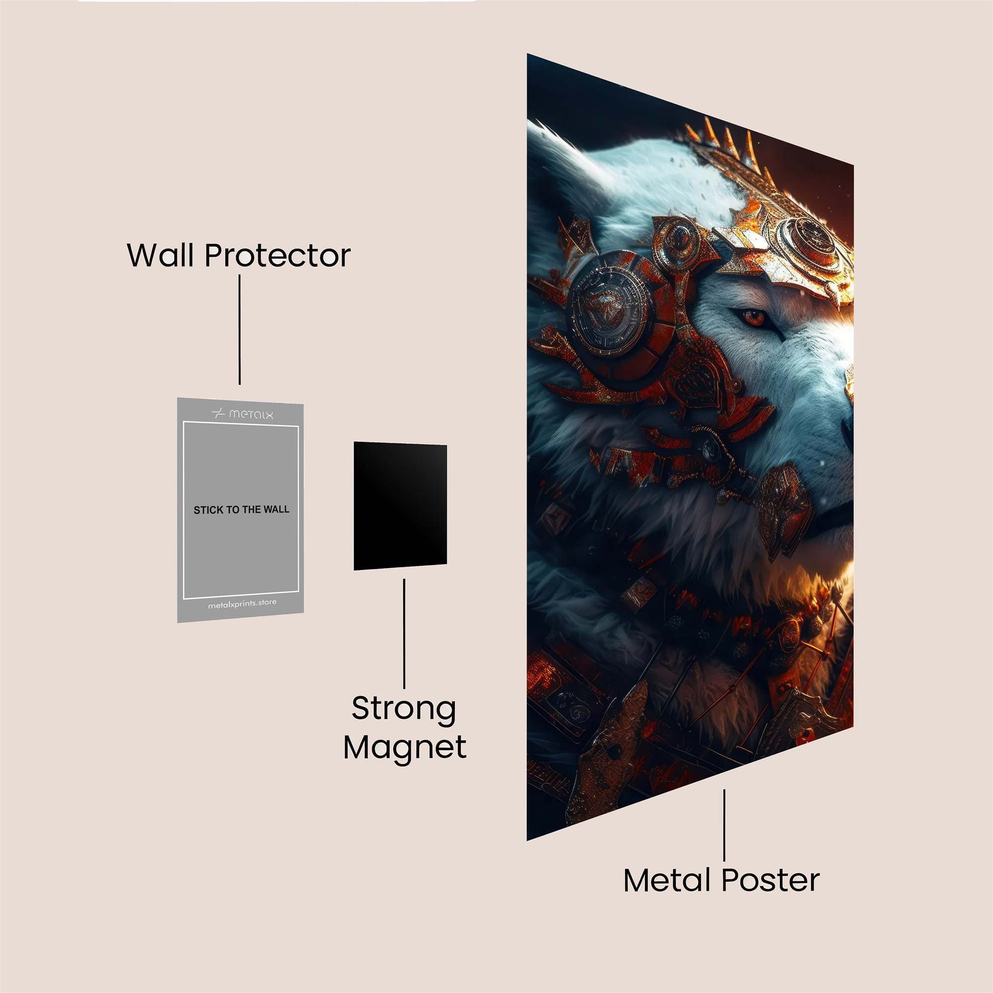 Polar Sovereign Safe Wall Magnetic / M