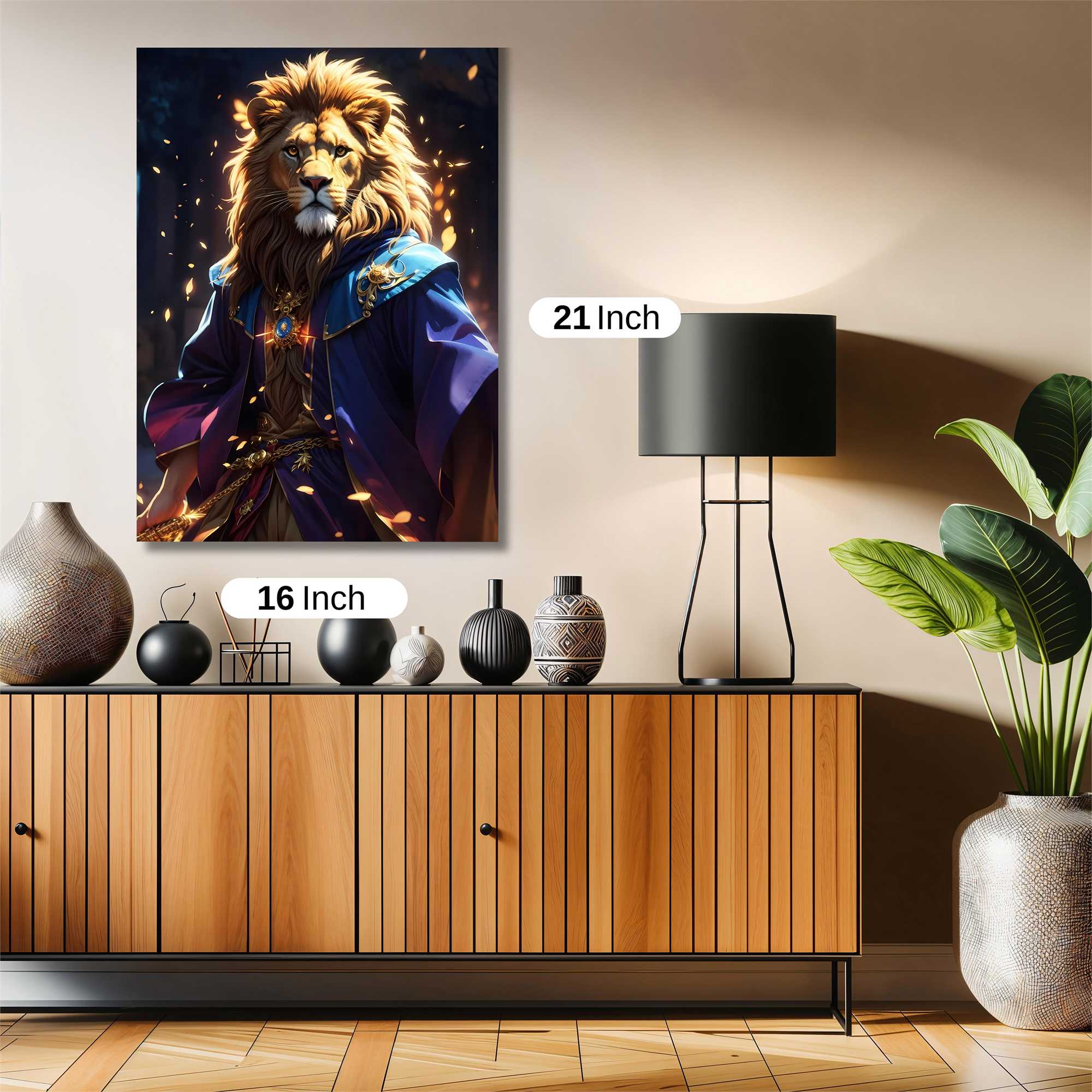 Lion Majestic Safe Wall Magnetic / M