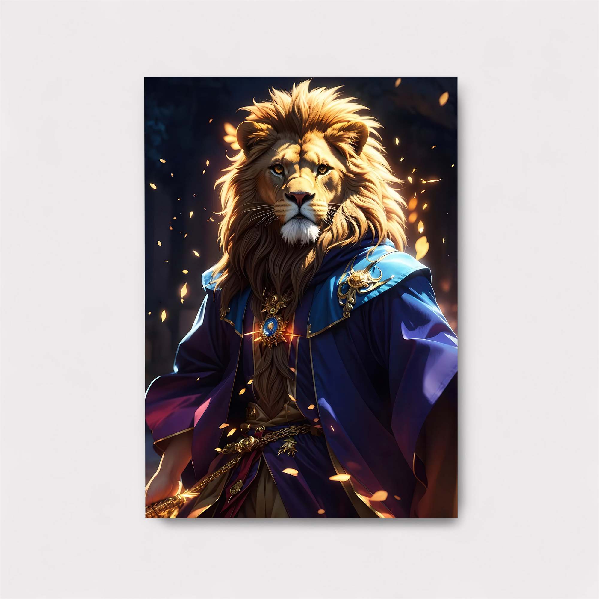 Lion Majestic Safe Wall Magnetic / M