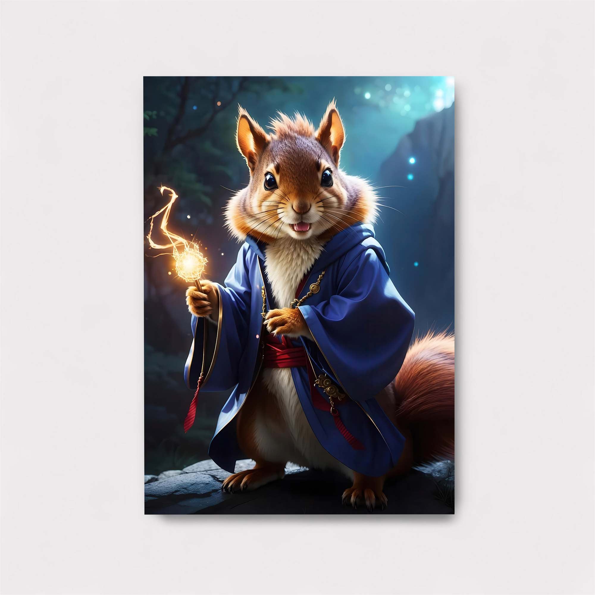 Sorcerer Squirrel Safe Wall Magnetic / M