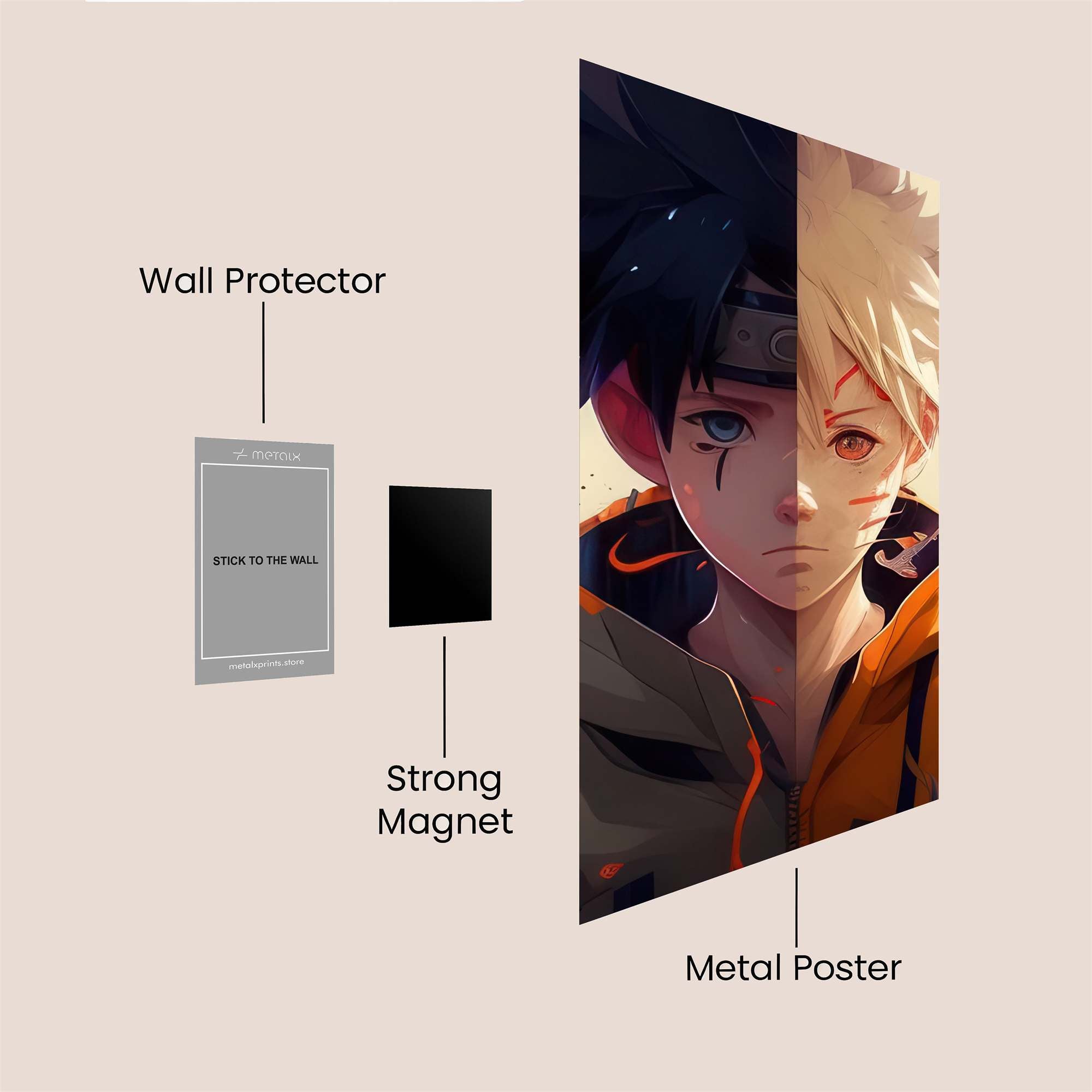 Rivalry Ignited Safe Wall Magnetic / M