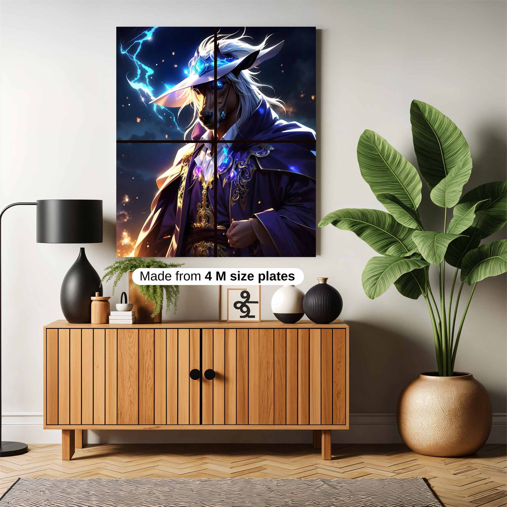 Thunder Mage Safe Wall Magnetic / M