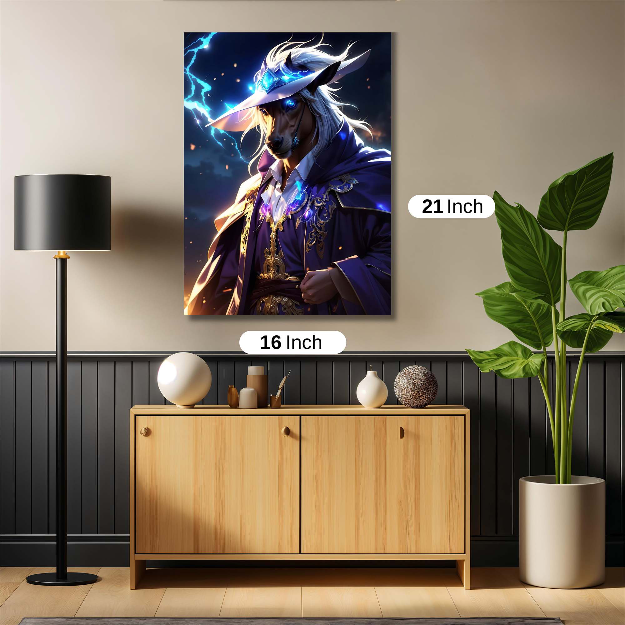 Thunder Mage Safe Wall Magnetic / M