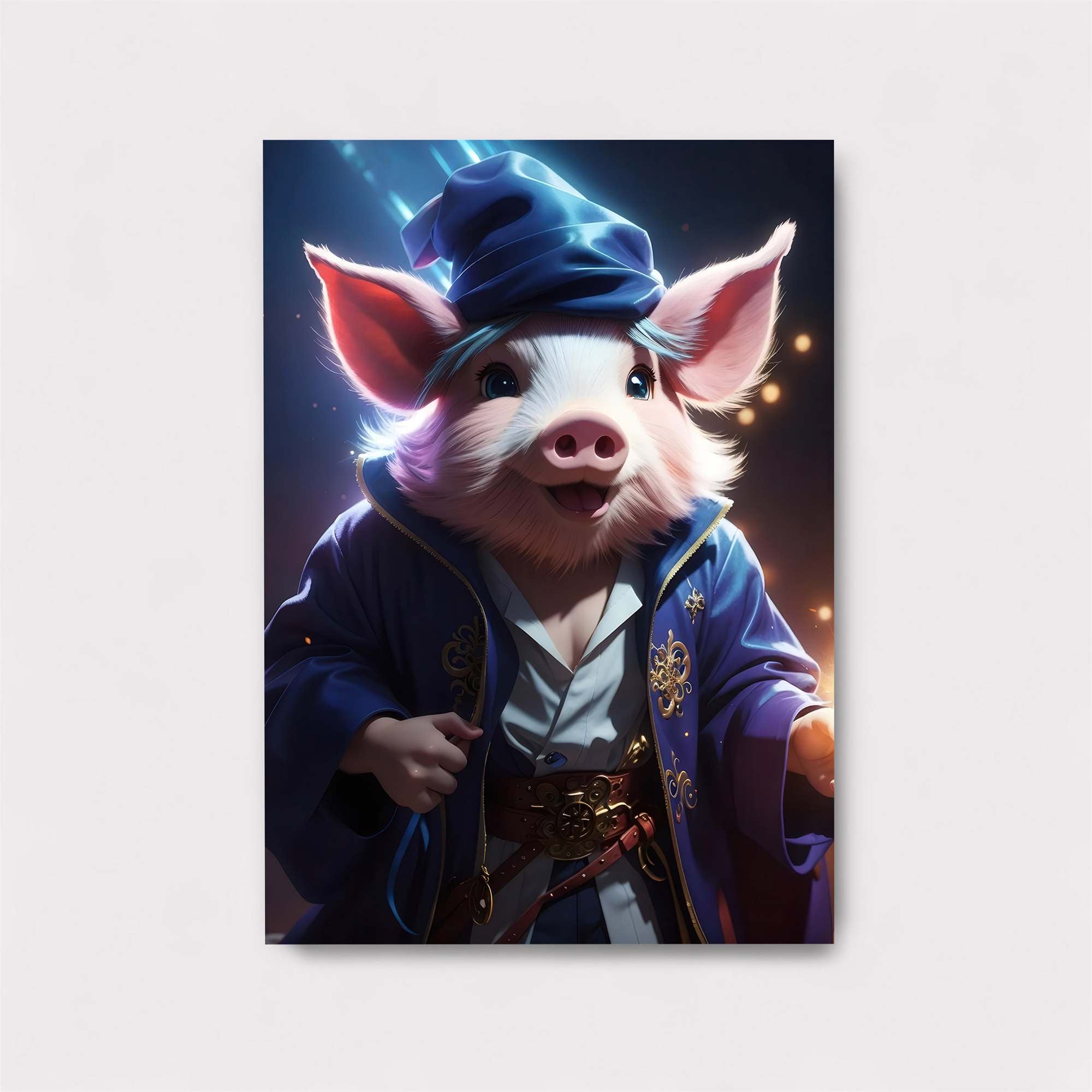 Pig Wizard Safe Wall Magnetic / M