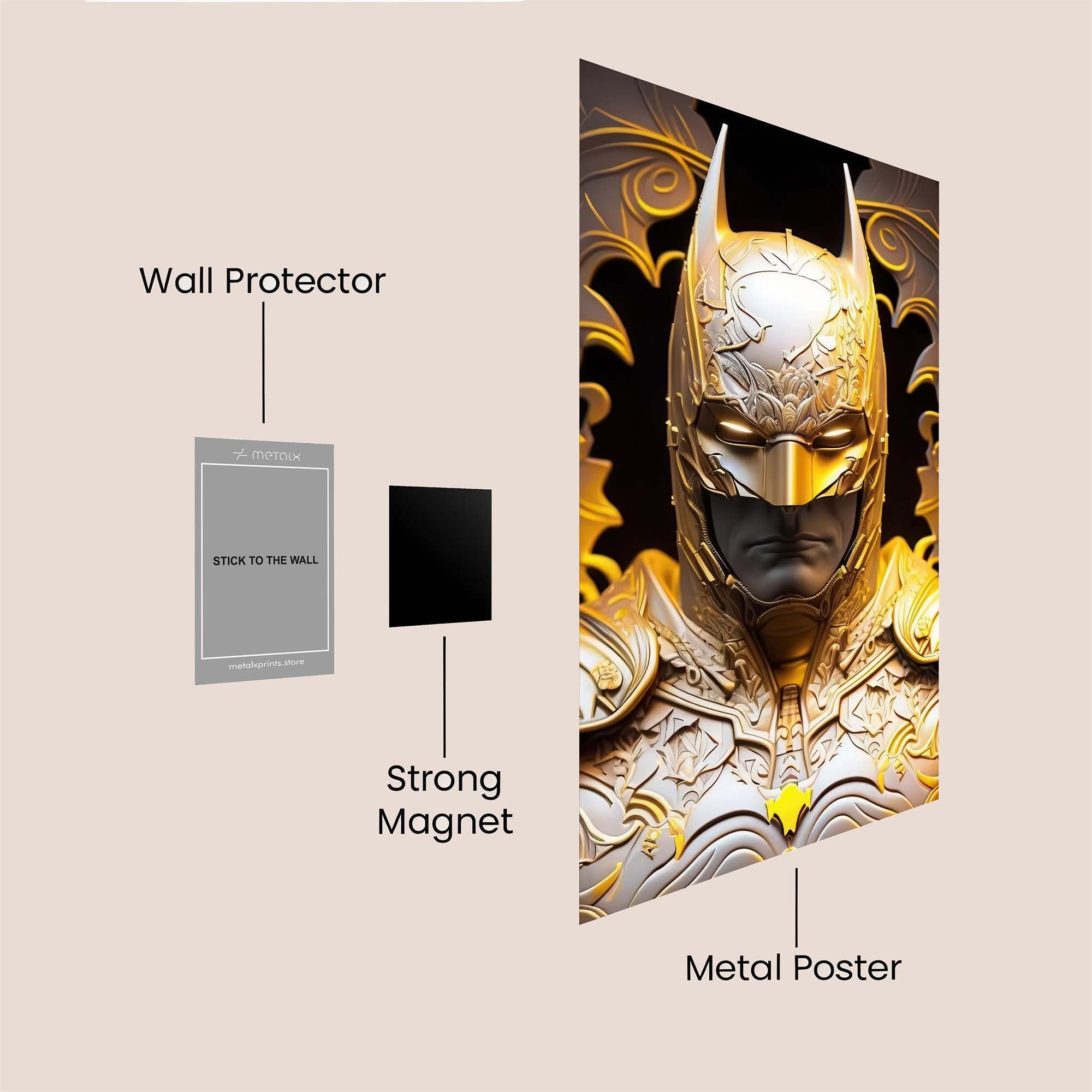 Batman Regal Safe Wall Magnetic / M