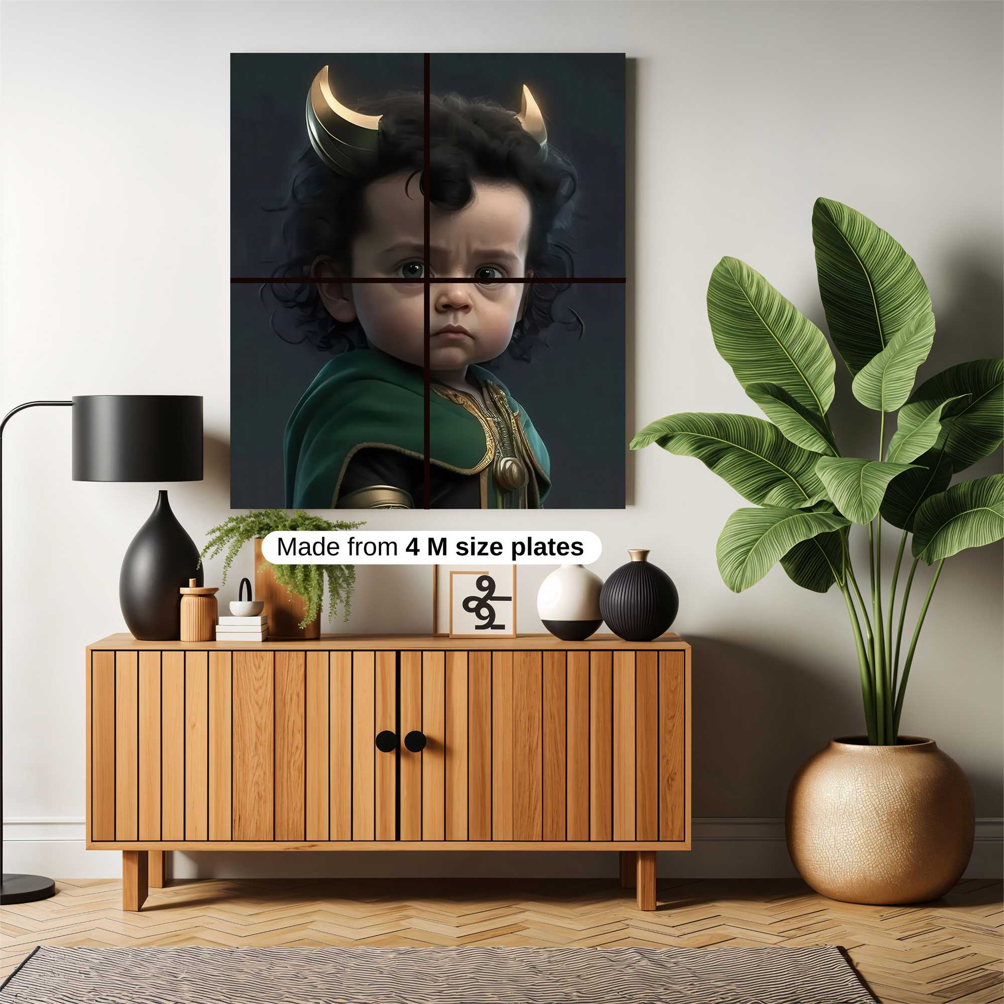 Loki Pout Safe Wall Magnetic / M