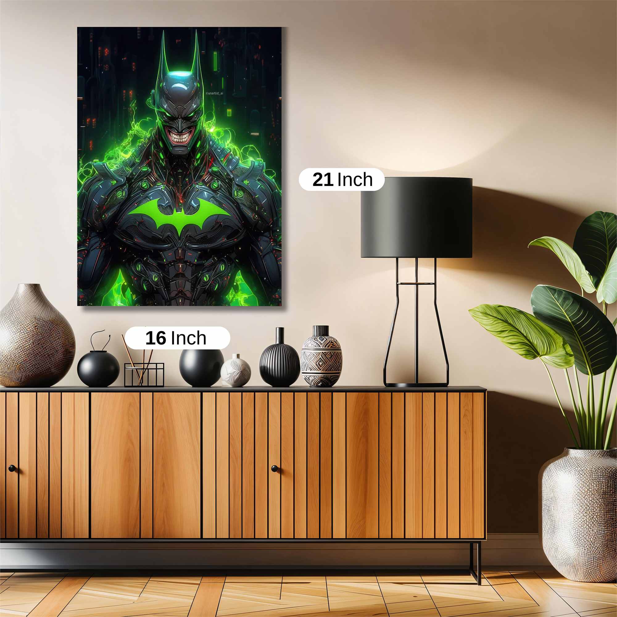 Batman Menacing Safe Wall Magnetic / M