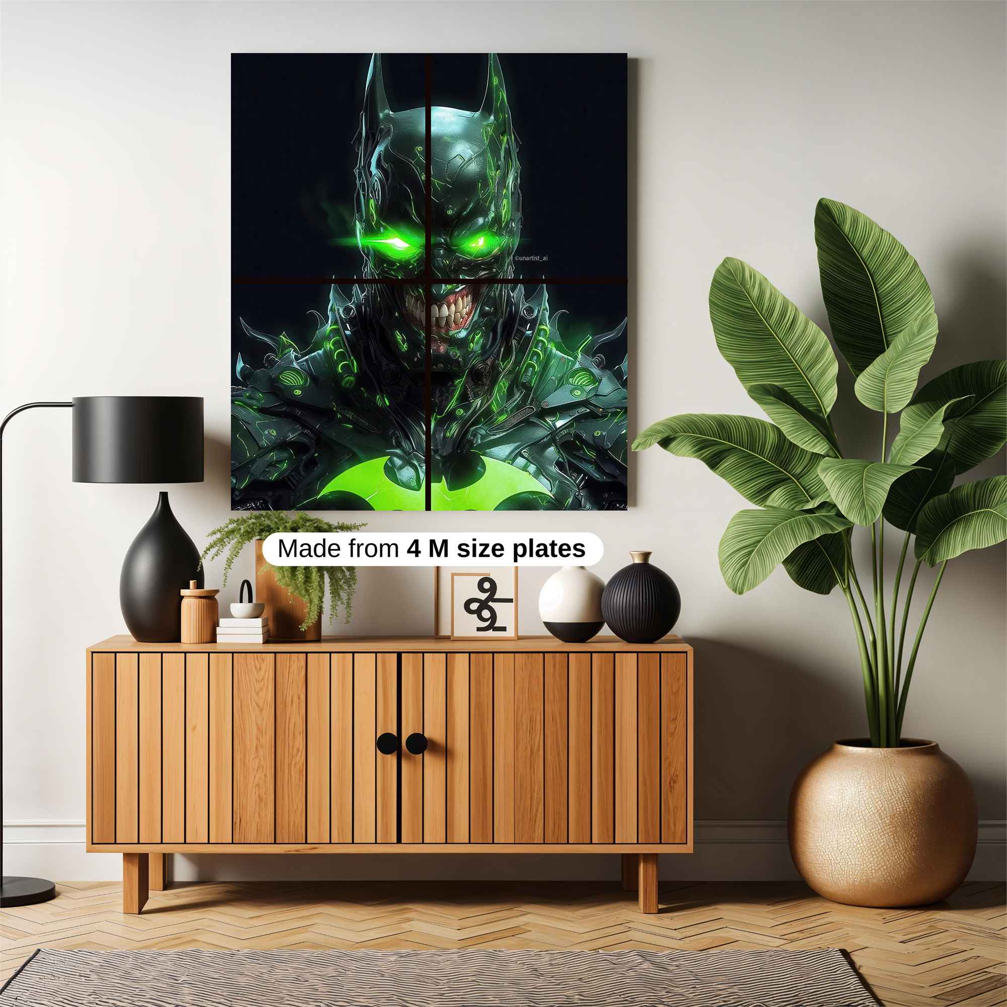 Venomized Batman Safe Wall Magnetic / M