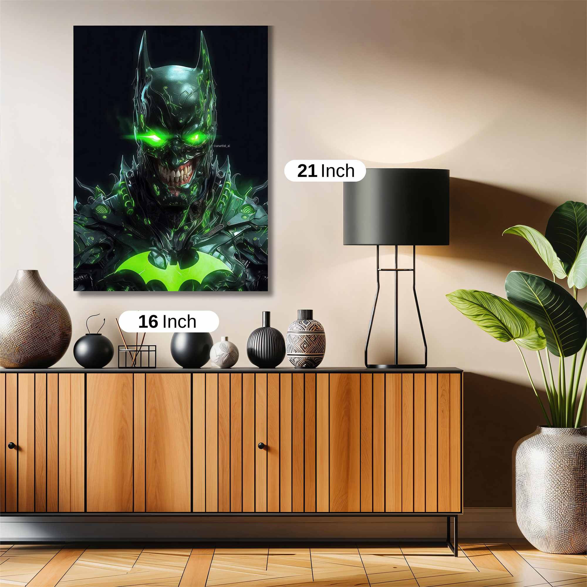 Venomized Batman Safe Wall Magnetic / M