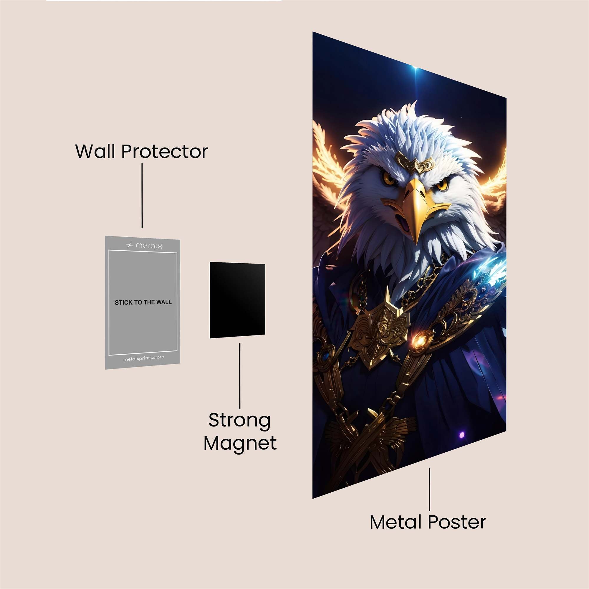 Eagle Sovereign Safe Wall Magnetic / M