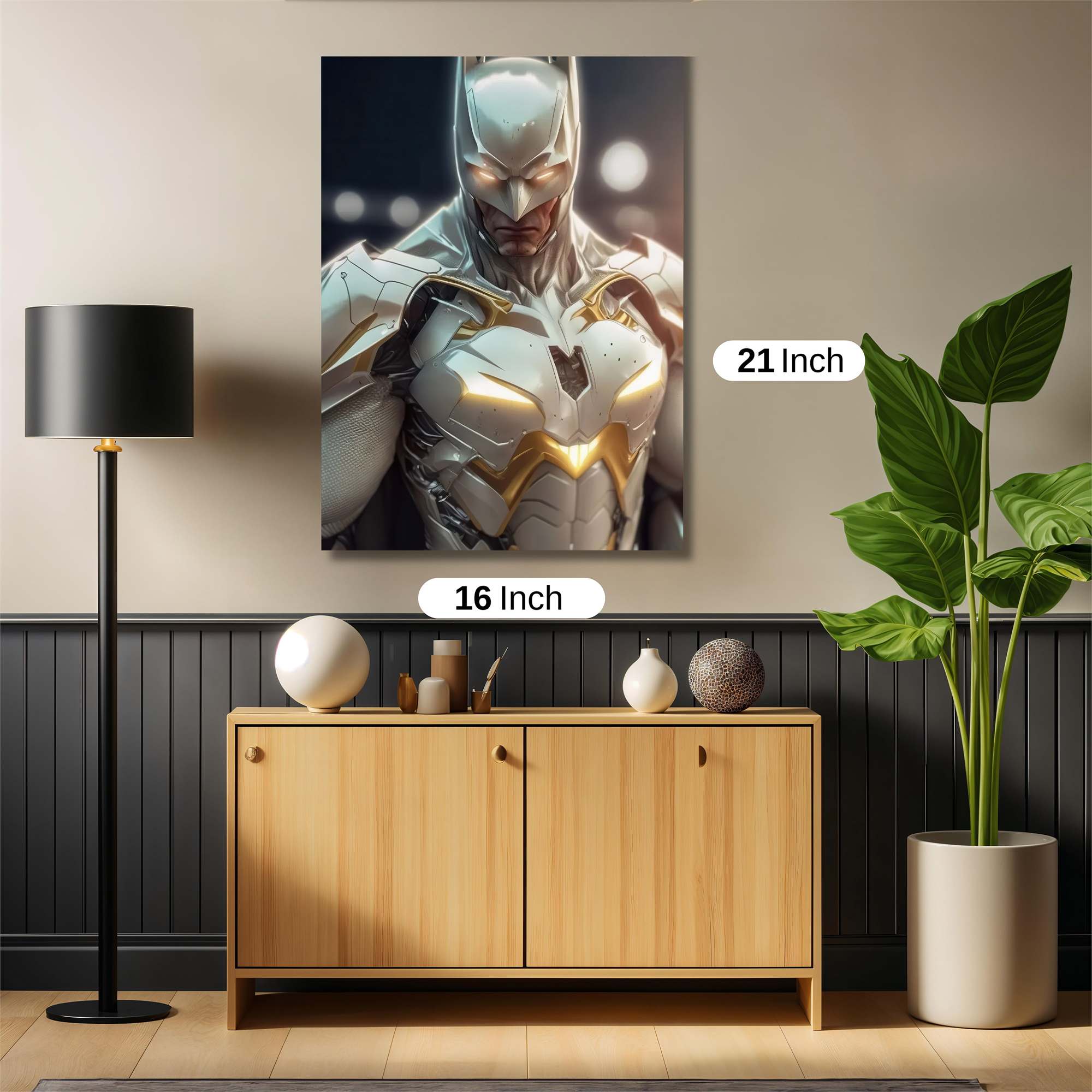 Batman Radiant Safe Wall Magnetic / M