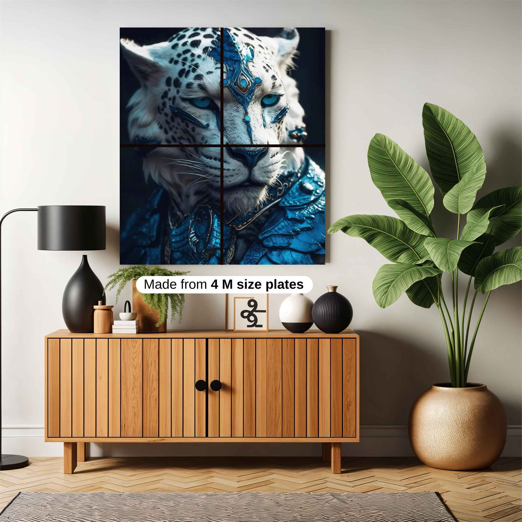 Leopard Enigma Safe Wall Magnetic / M