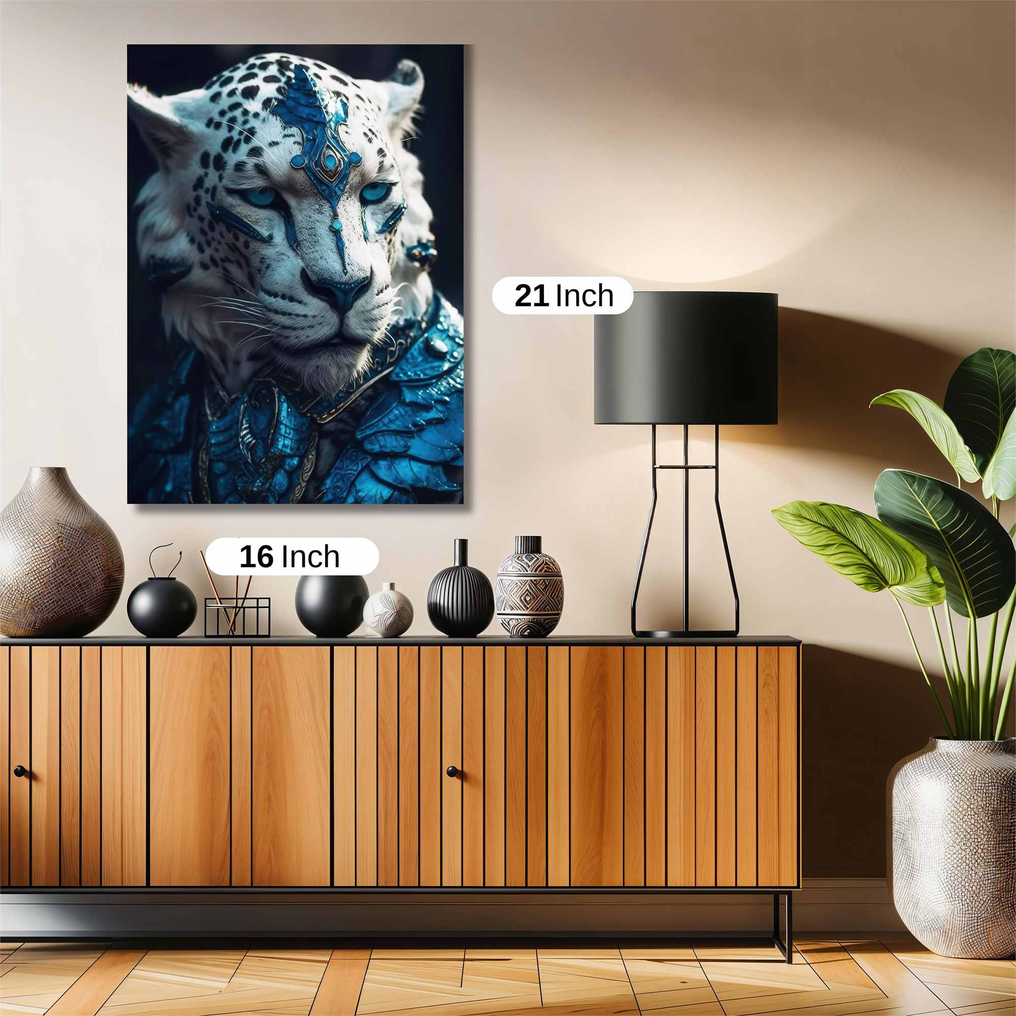 Leopard Enigma Safe Wall Magnetic / M