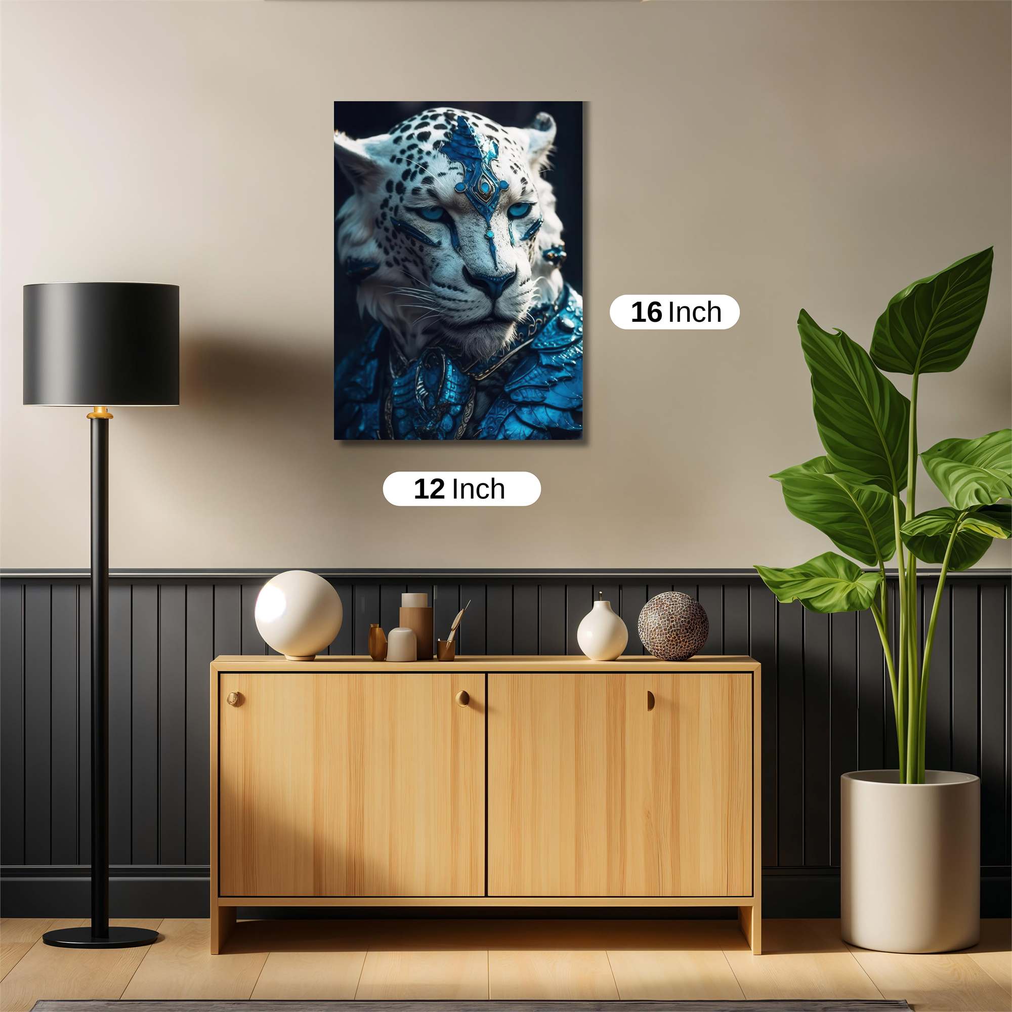 Leopard Enigma Safe Wall Magnetic / M